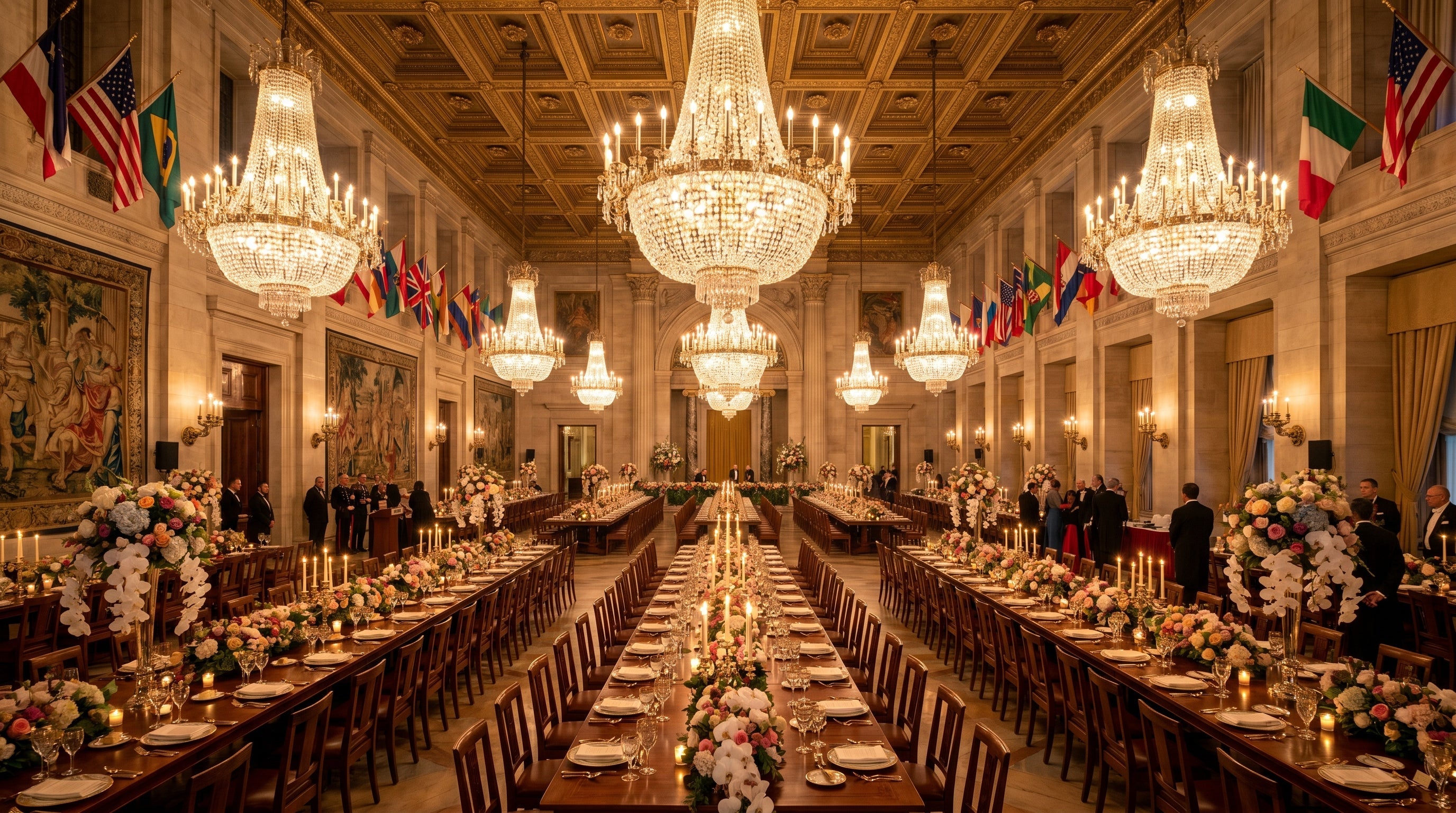 Replicating the Grandeur of a State Banquet: Commanding the Room with a High-Spec Epoxy Table