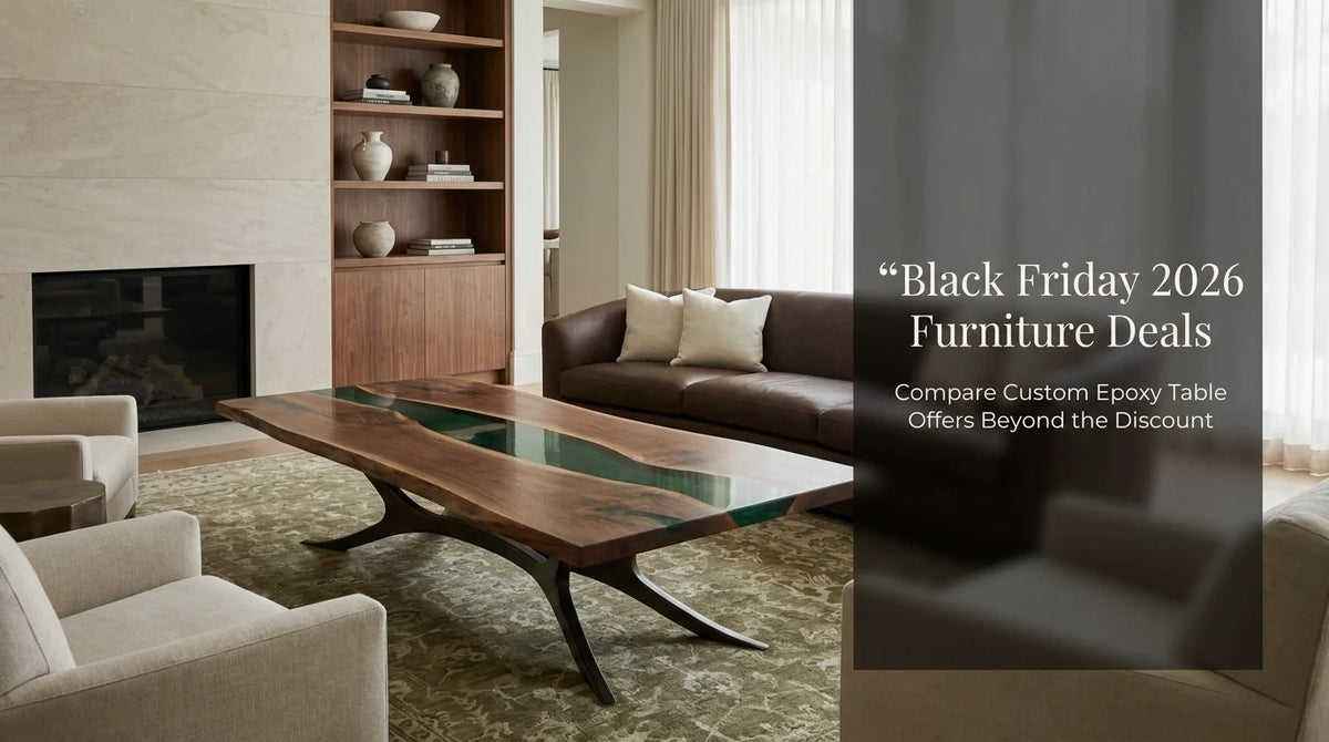 Black Friday 2026 Furniture Deals: How to Compare Custom Epoxy Table Offers Beyond the Discount
