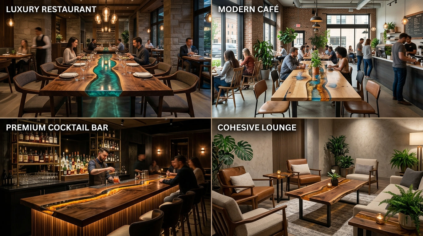 Are Custom Epoxy Tables a Smart Investment for Restaurants, Cafés, and Bars? A 2026 Commercial Buyer's Guide