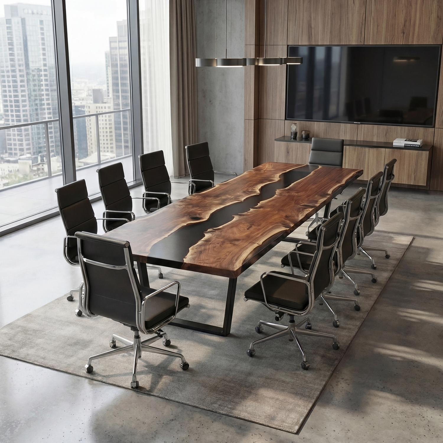 Epoxy Conference Table