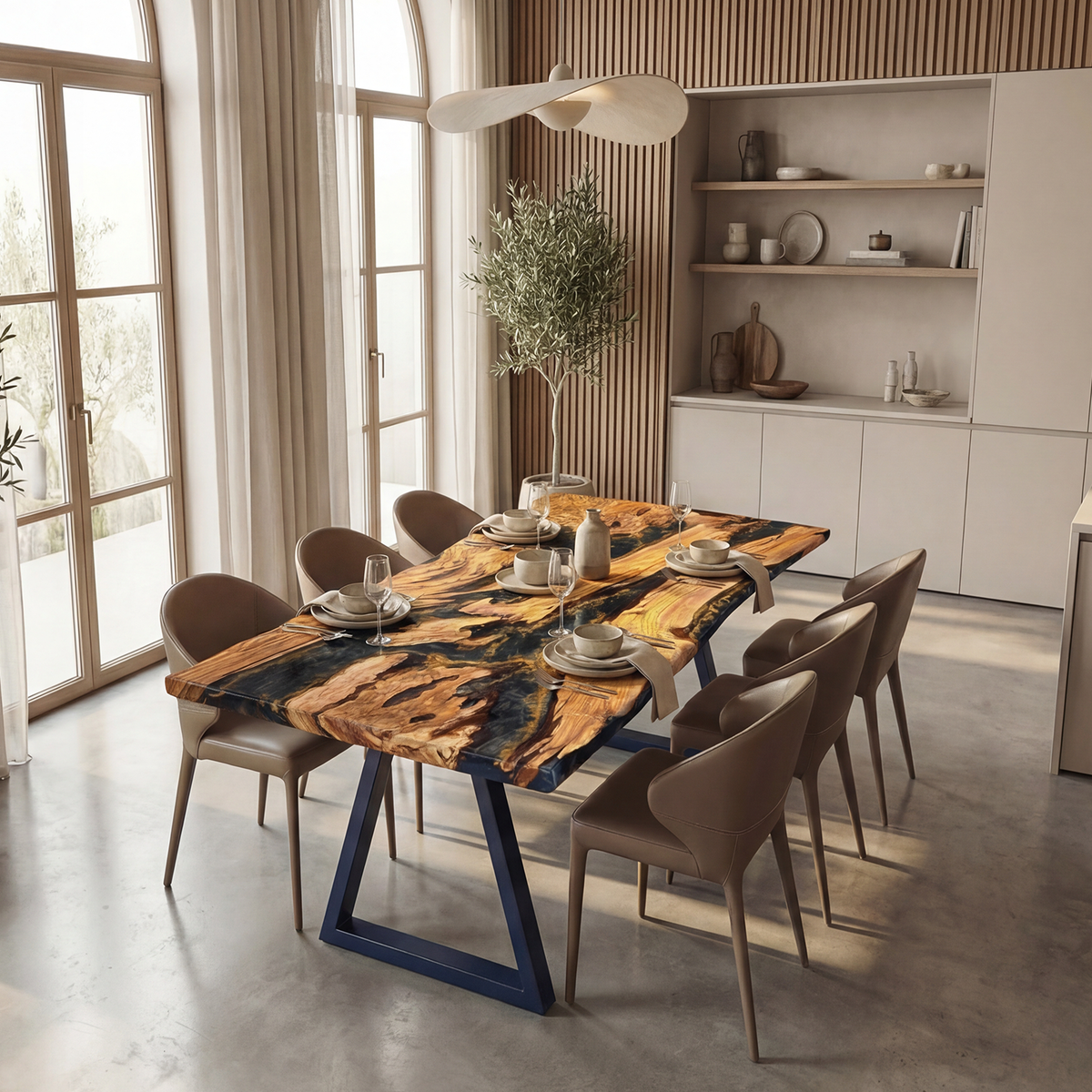 Olive Wood Table