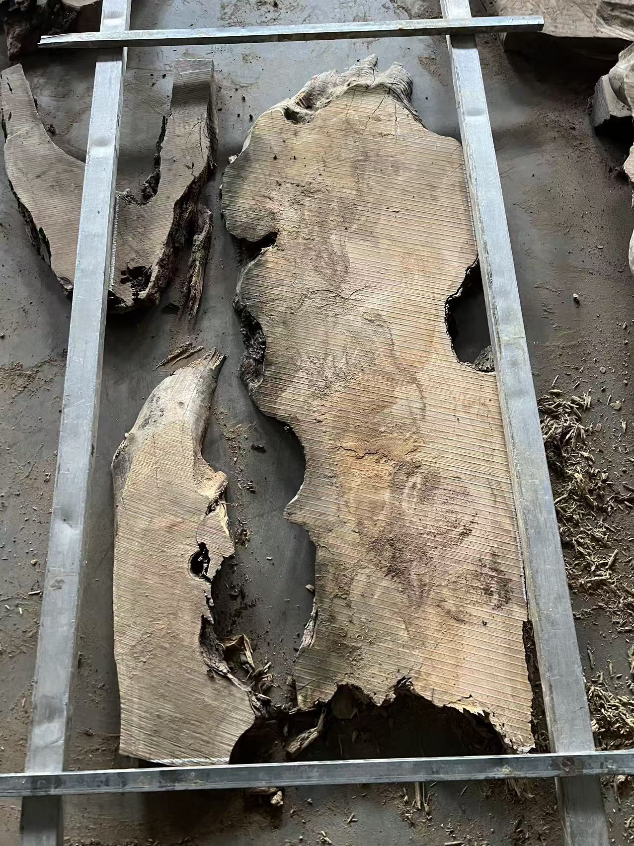 Custom Olive Epoxy Resin River Table Blue Waves ORT-27