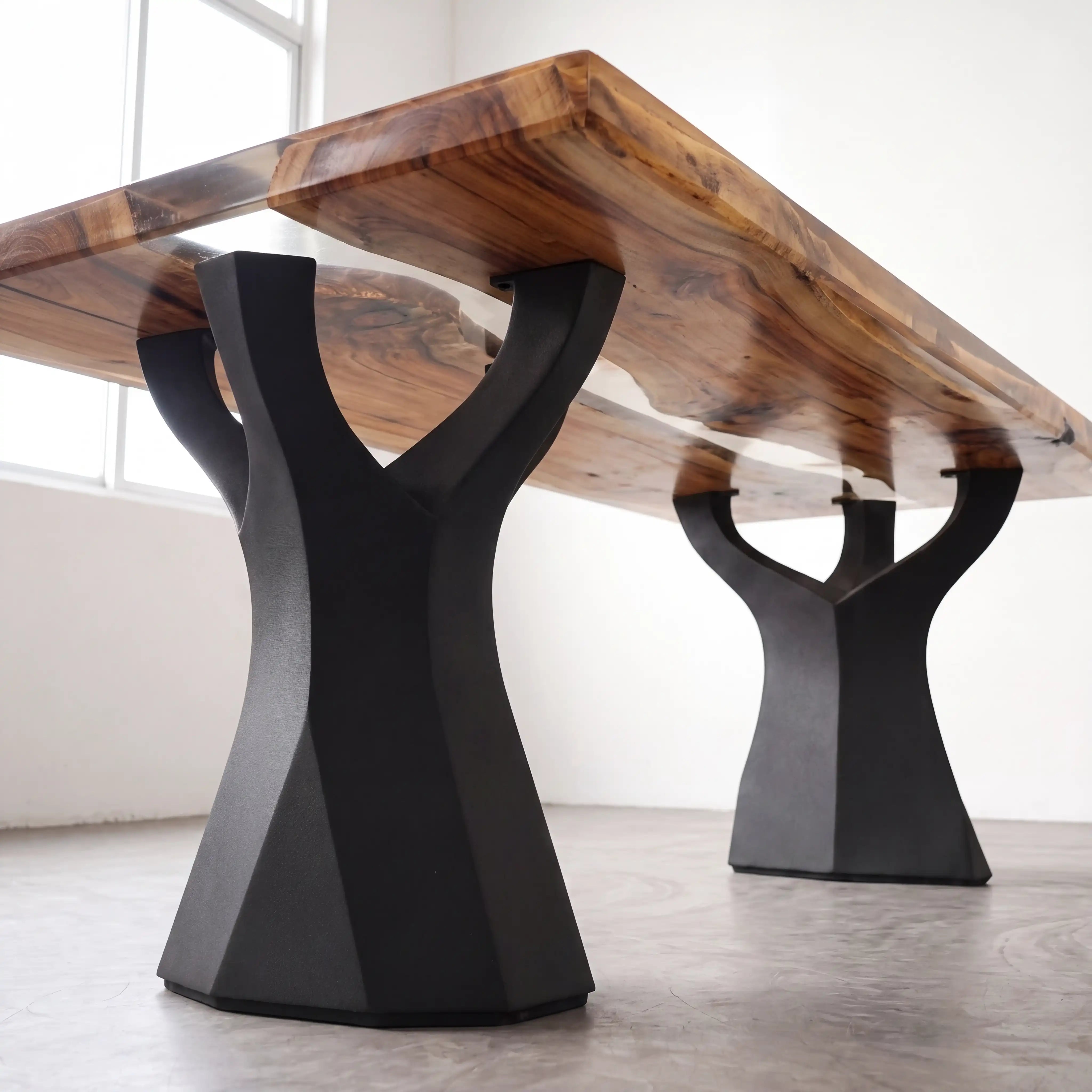 Black Metal Table Legs TL14