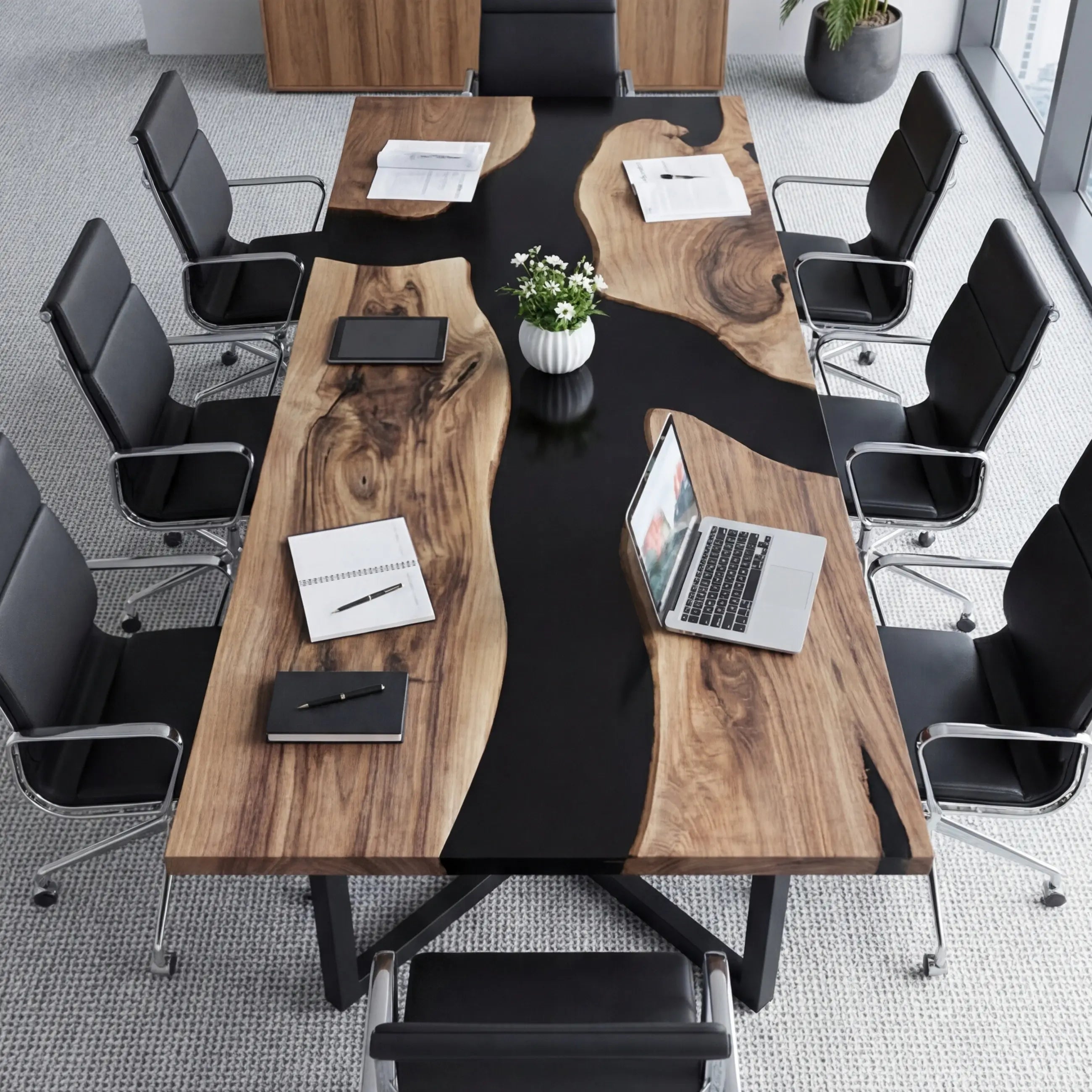 Custom-Black-Walnut-Epoxy-Resin-River-Conference-Table-Black-Resin-ETR-63-21