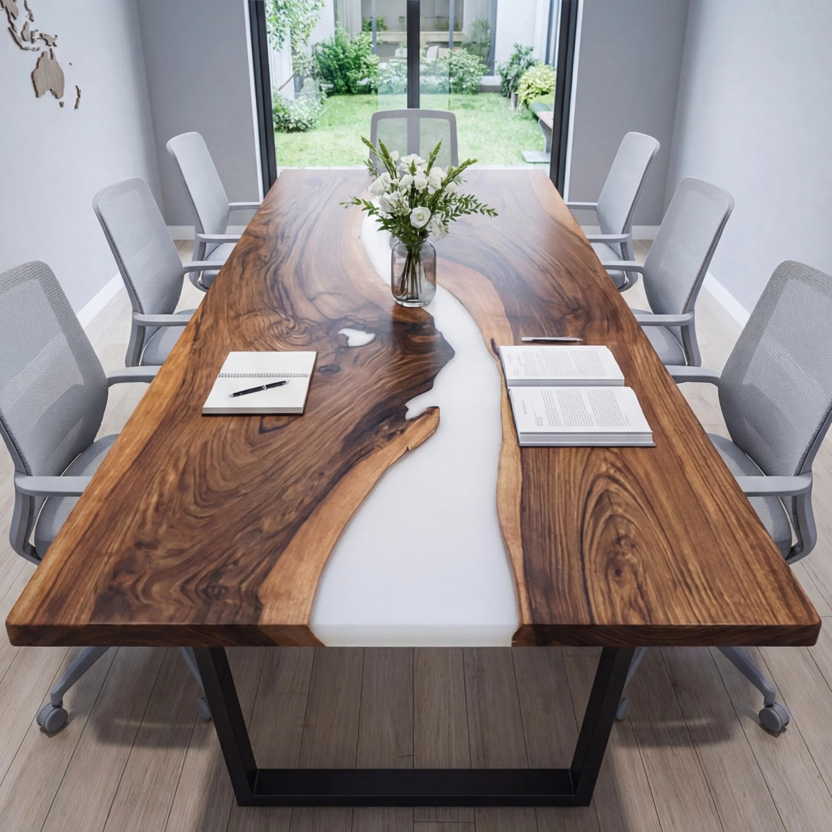 Custom-Black-Walnut-Epoxy-Resin-River-Conference-Table-White-Resin-ERM-29-18