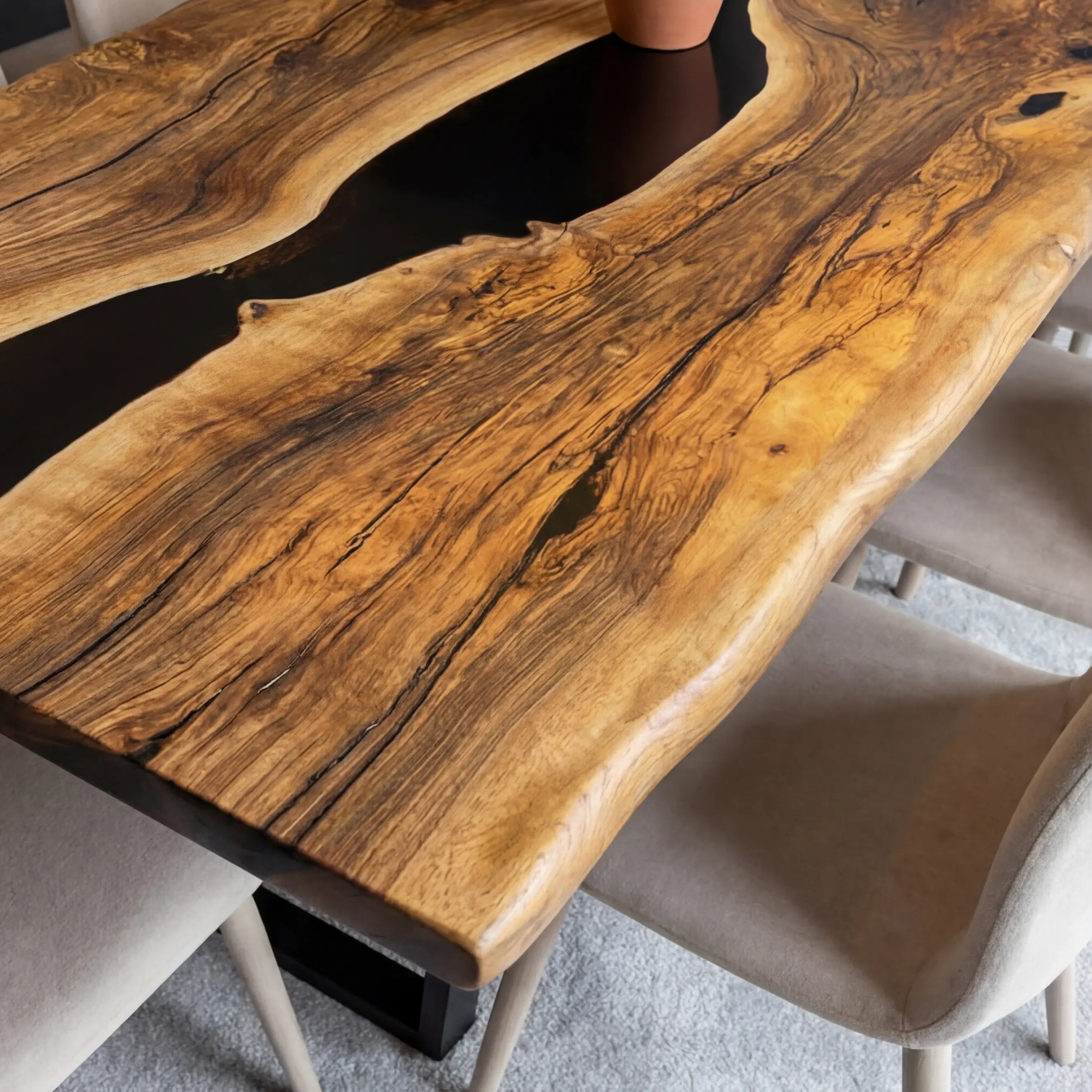 Custom-Black-Walnut-Epoxy-Resin-River-Table-Black-Pearl-ERT-52-22