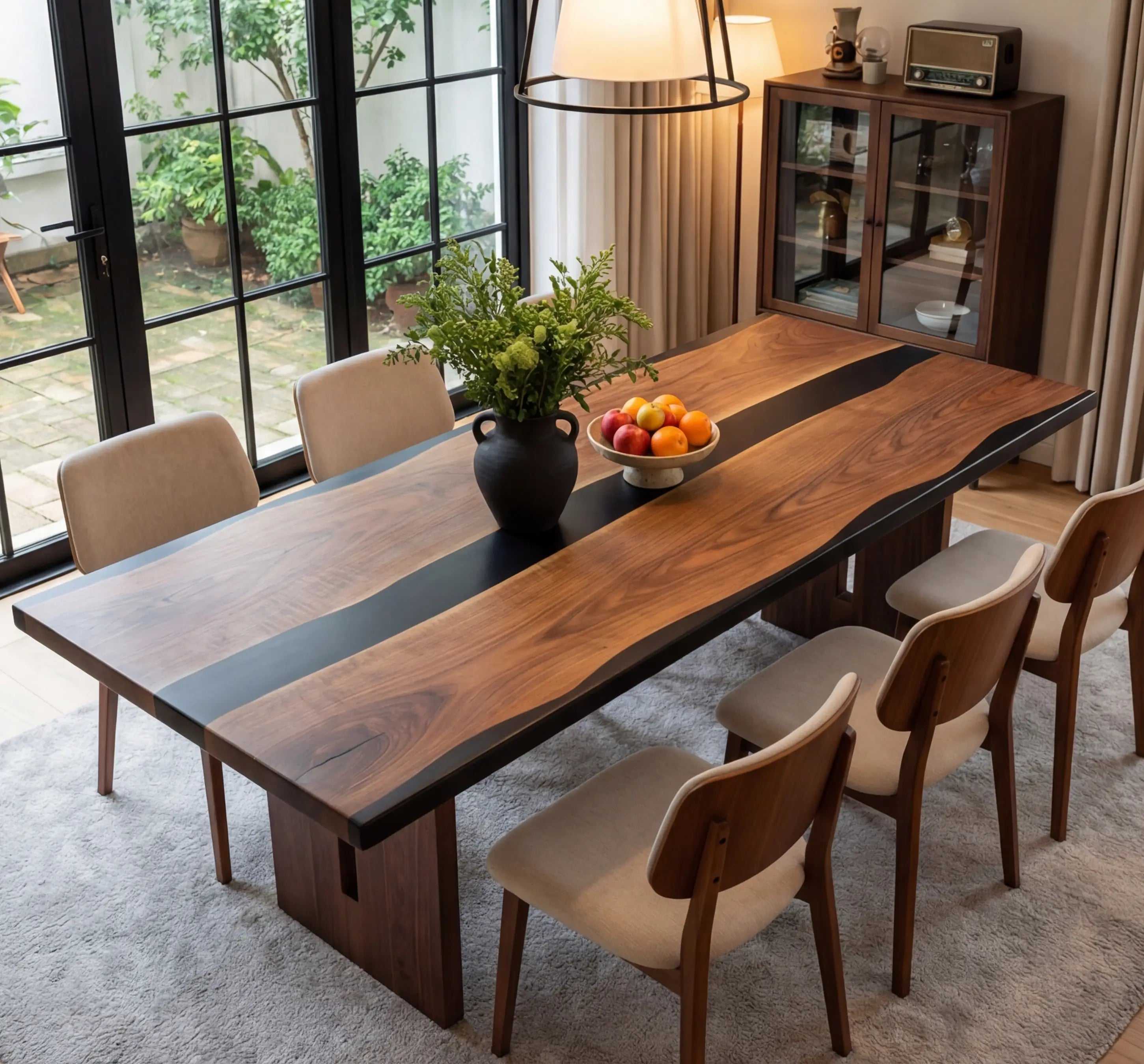 Custom-Black-Walnut-Epoxy-Resin-River-Table-Black-Resin-ARX-73-22
