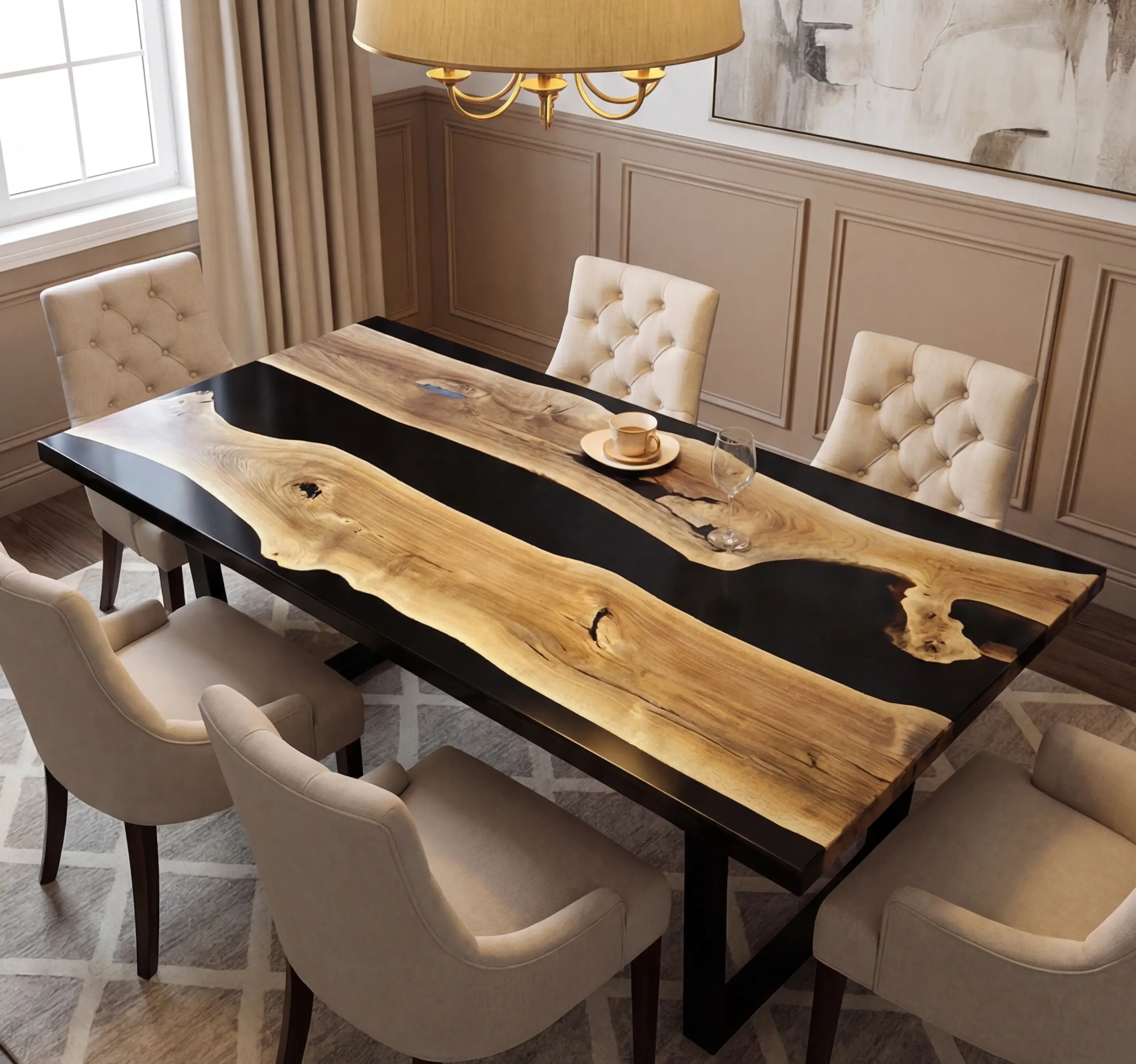 Custom-Black-Walnut-Epoxy-Resin-River-Table-Black-Resin-ERA-73-21