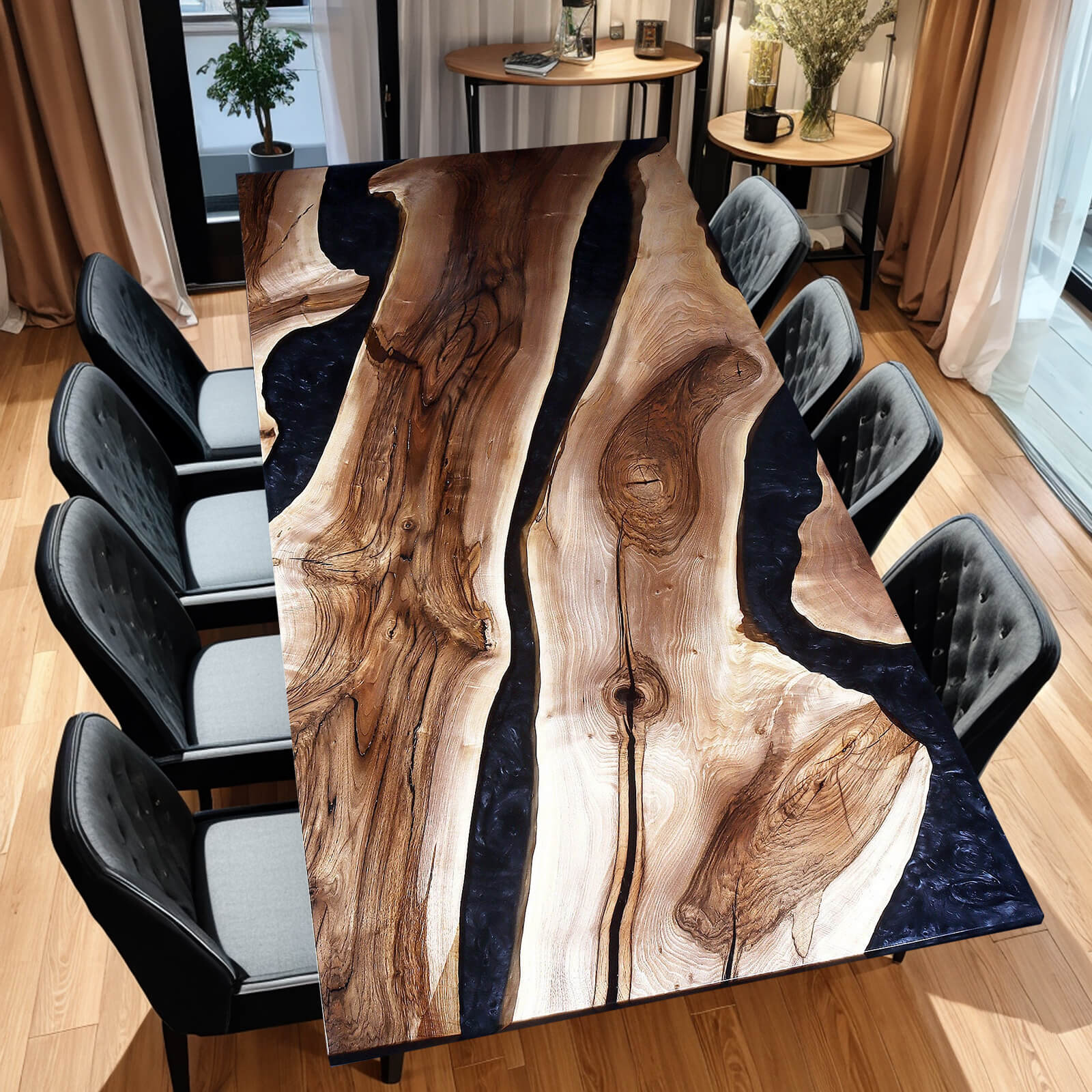 custom-black-walnut-epoxy-resin-river-table-black-resin-grt-82-73