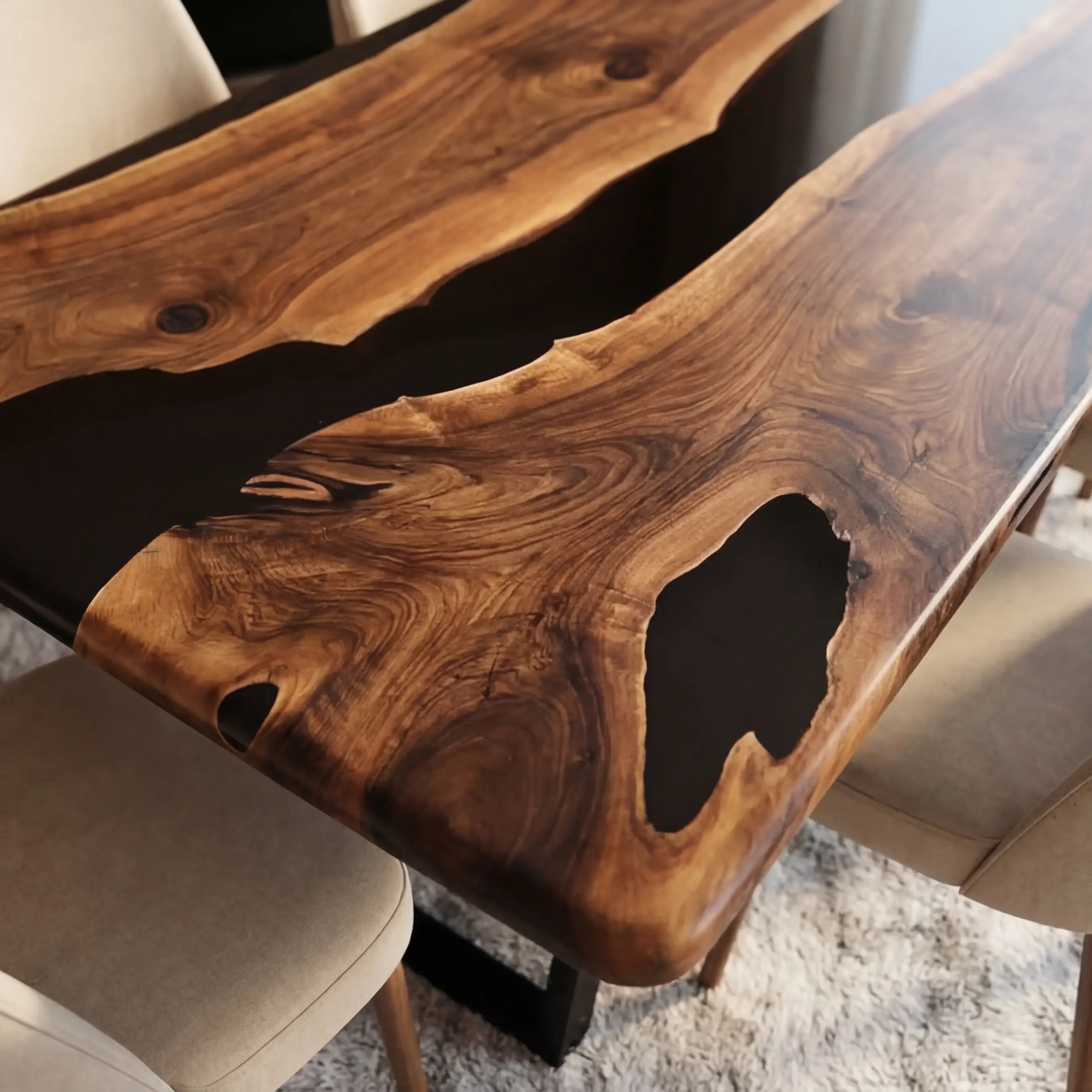 Custom-Black-Walnut-Epoxy-Resin-River-Table-Black-Resin-JQT-29-18