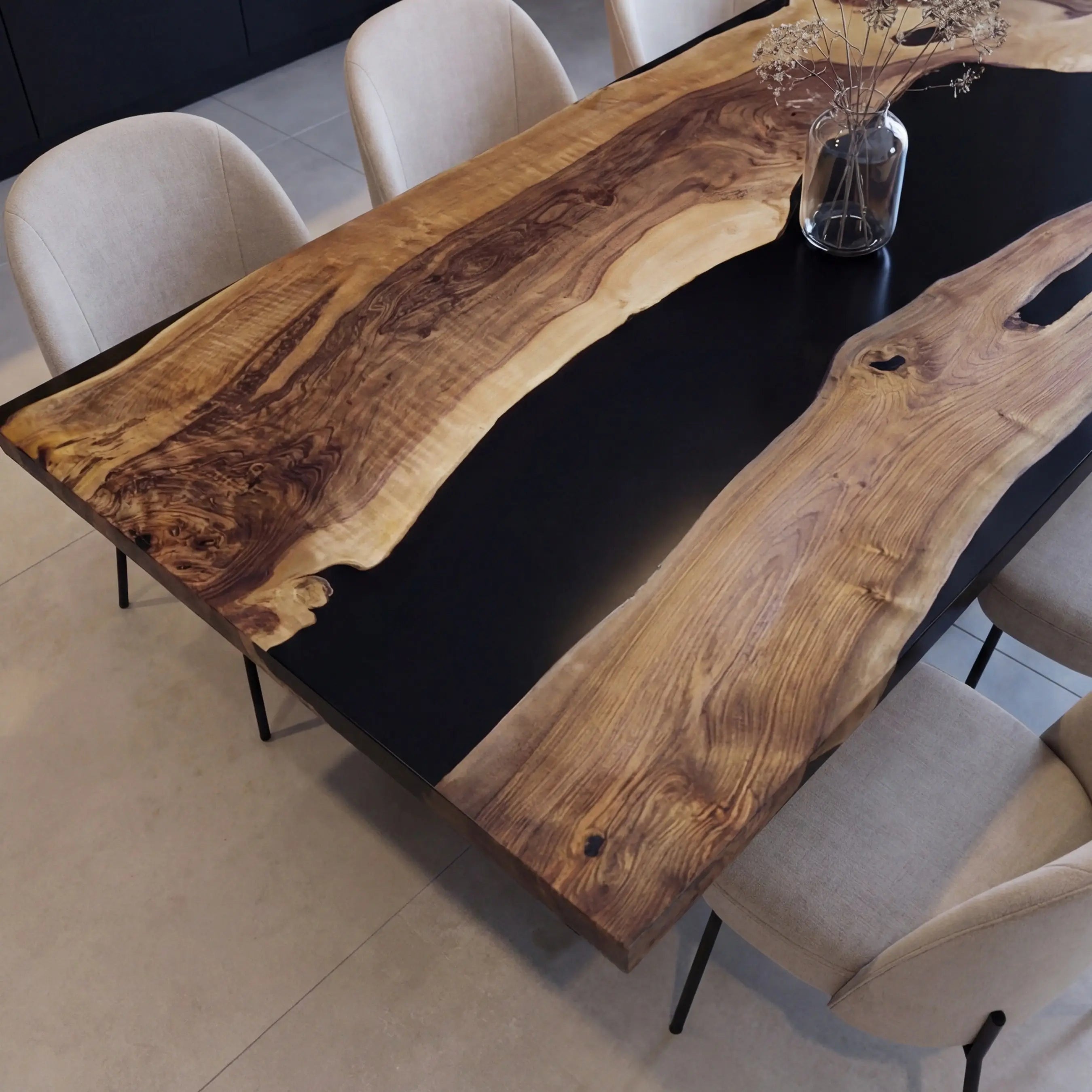 Custom-Black-Walnut-Epoxy-Resin-River-Table-Black-Resin-LXT-57-21