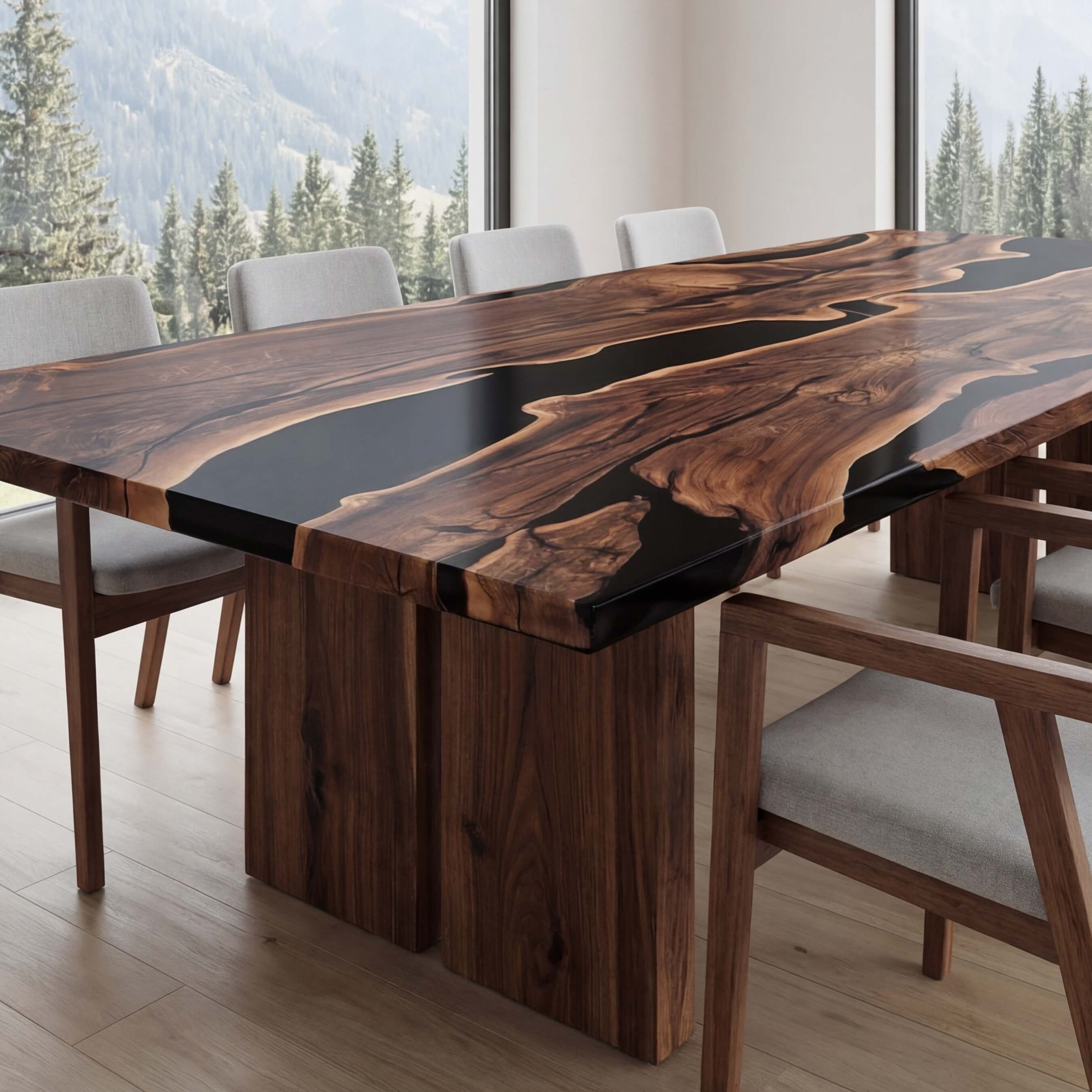 Custom-Black-Walnut-Epoxy-Resin-River-Table-Black-Resin-ORT-58-18