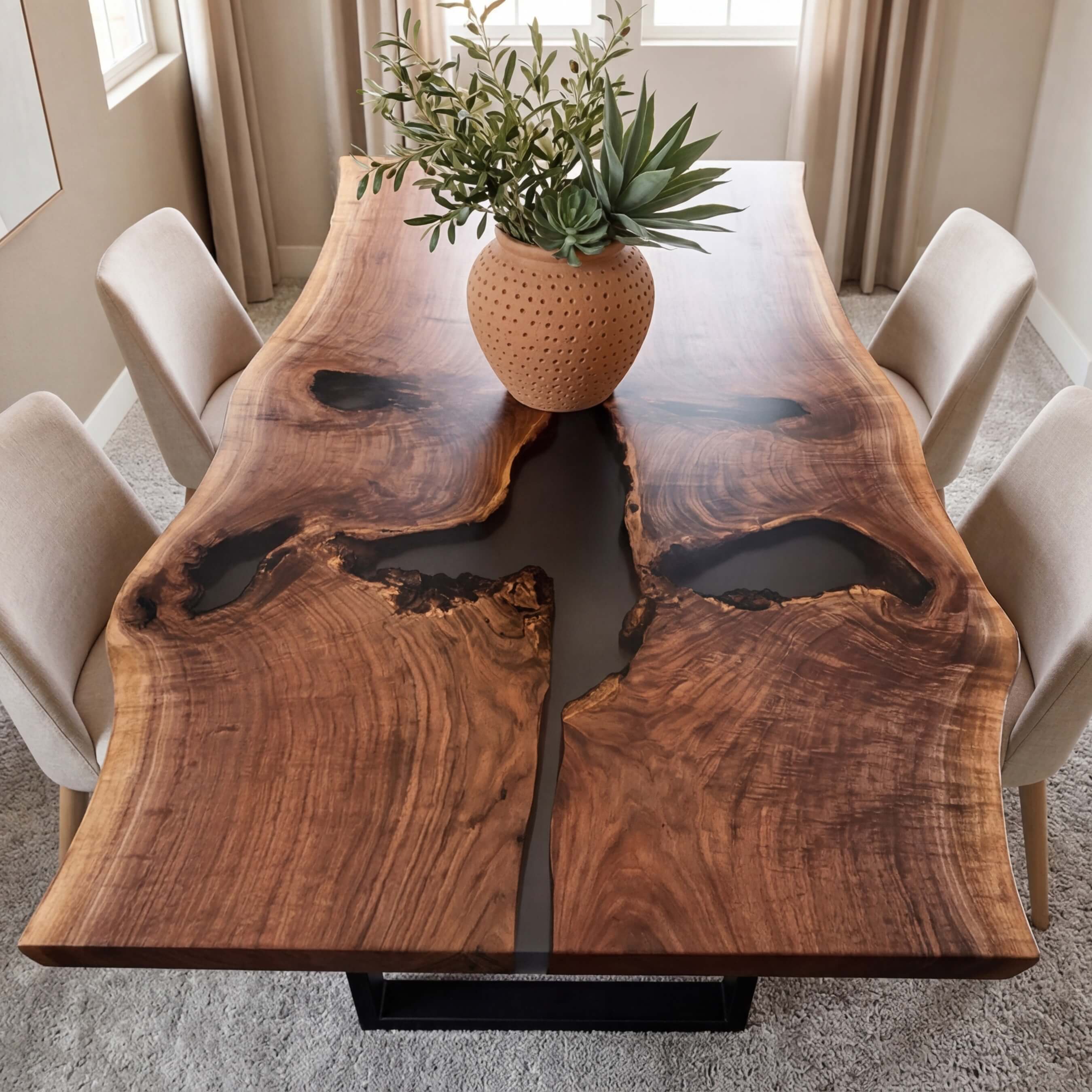 Custom-Black-Walnut-Epoxy-Resin-River-Table-Black-Resin-ORT-92-23