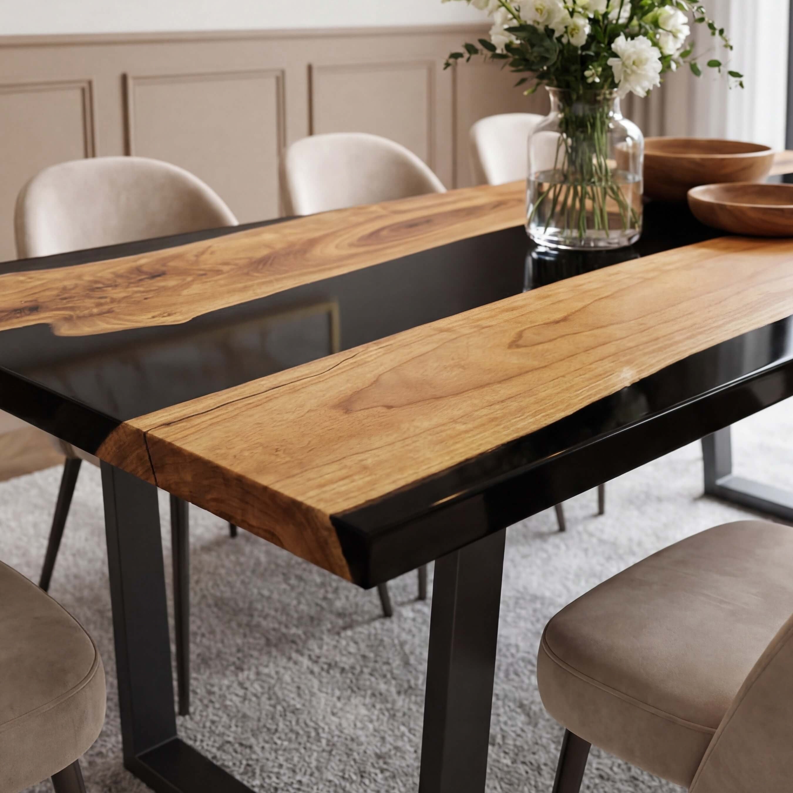 Custom-Black-Walnut-Epoxy-Resin-River-Table-Black-Resin-RRT-73-22
