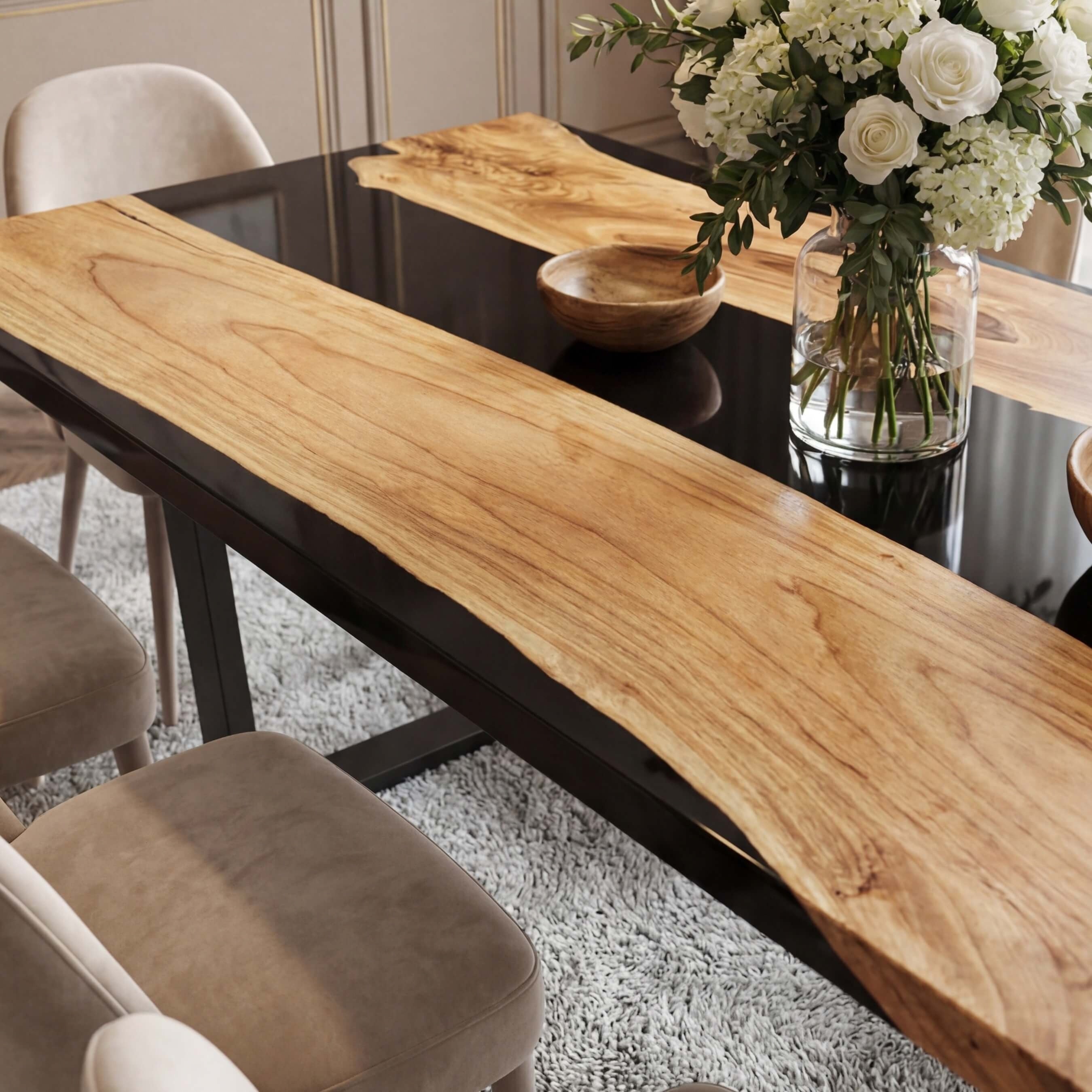 Custom-Black-Walnut-Epoxy-Resin-River-Table-Black-Resin-RRT-73-23