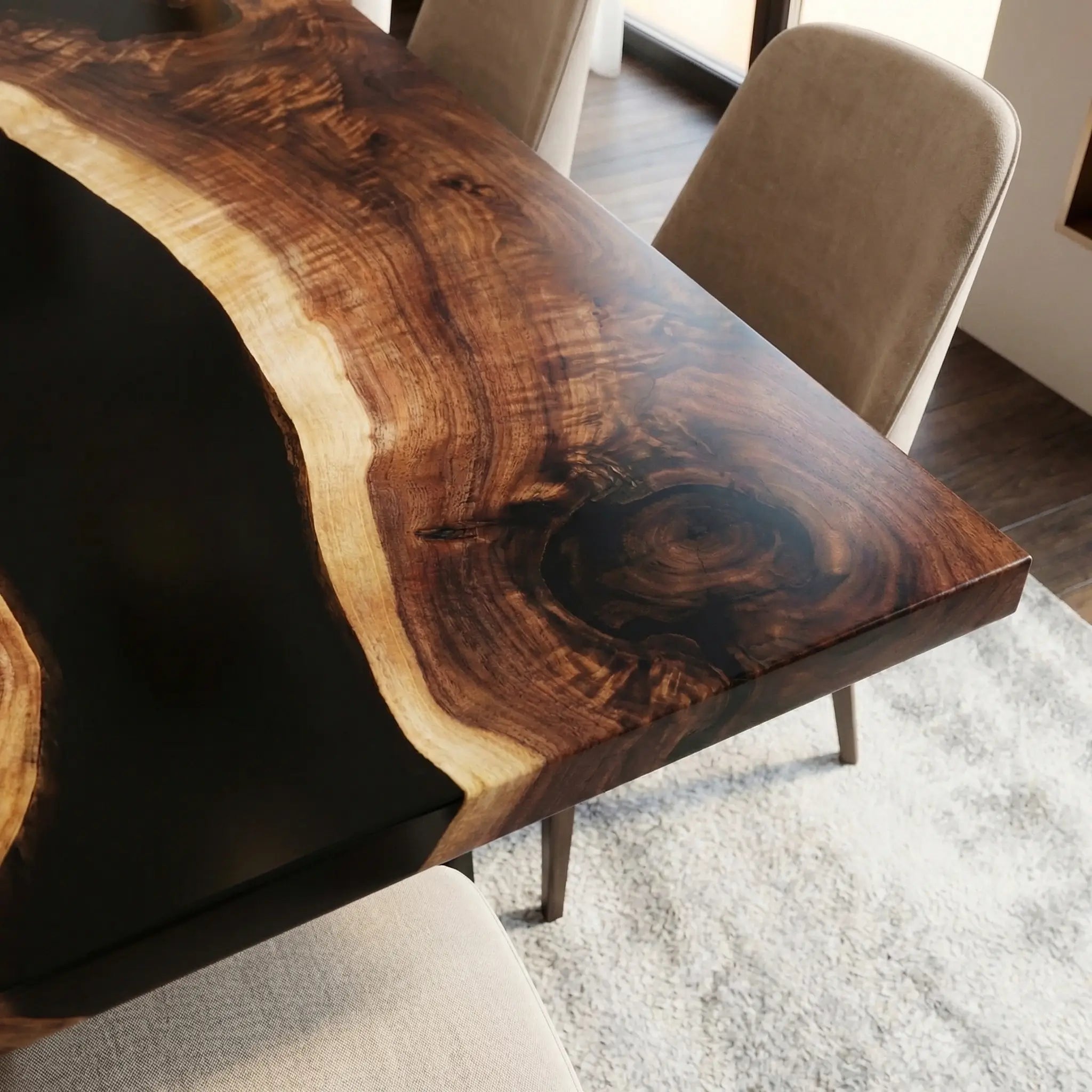 Custom-Black-Walnut-Epoxy-Resin-River-Table-Black-Resin-ZLR-39-21