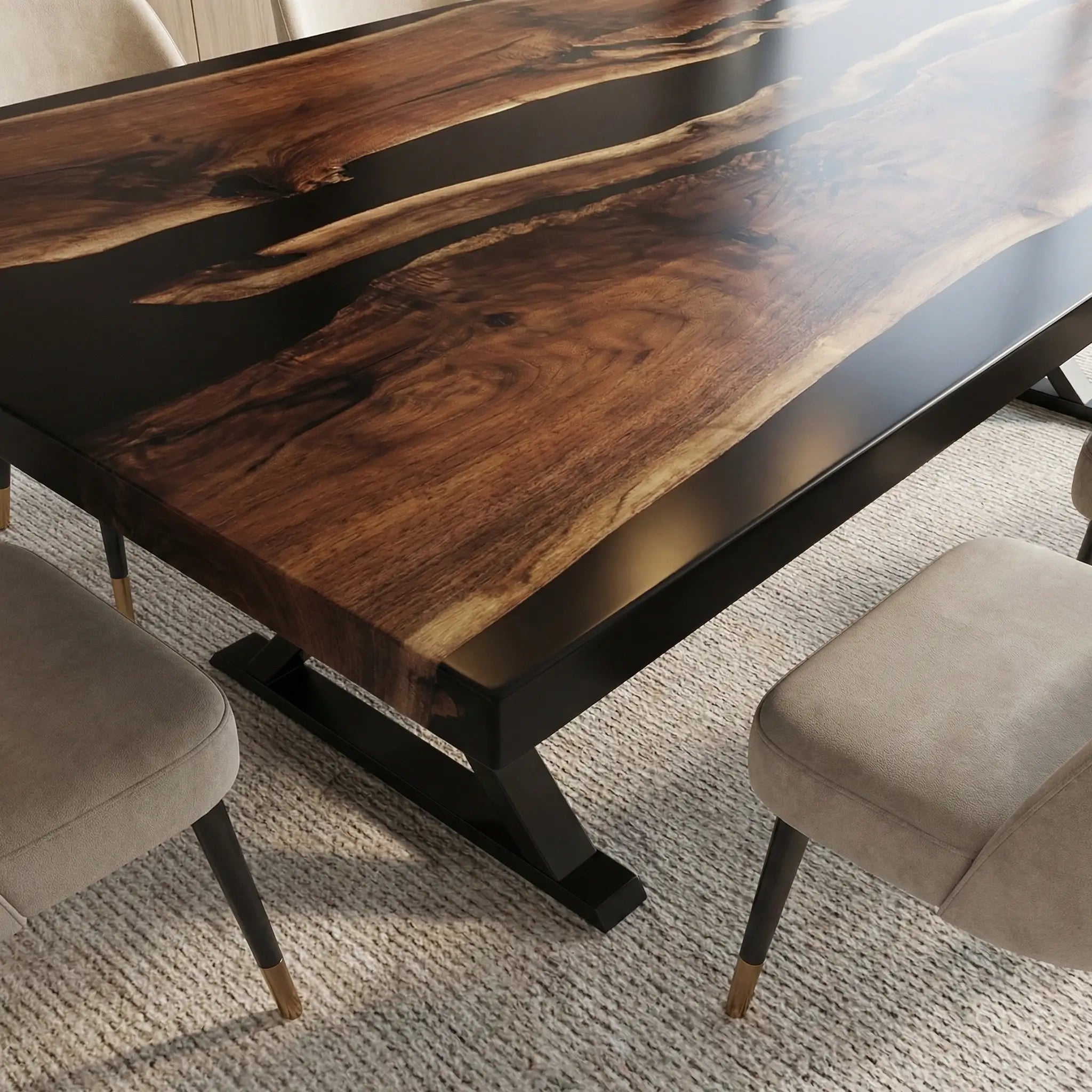 Custom-Black-Walnut-Epoxy-Resin-River-Table-Black-Resin-ZLT-52-20