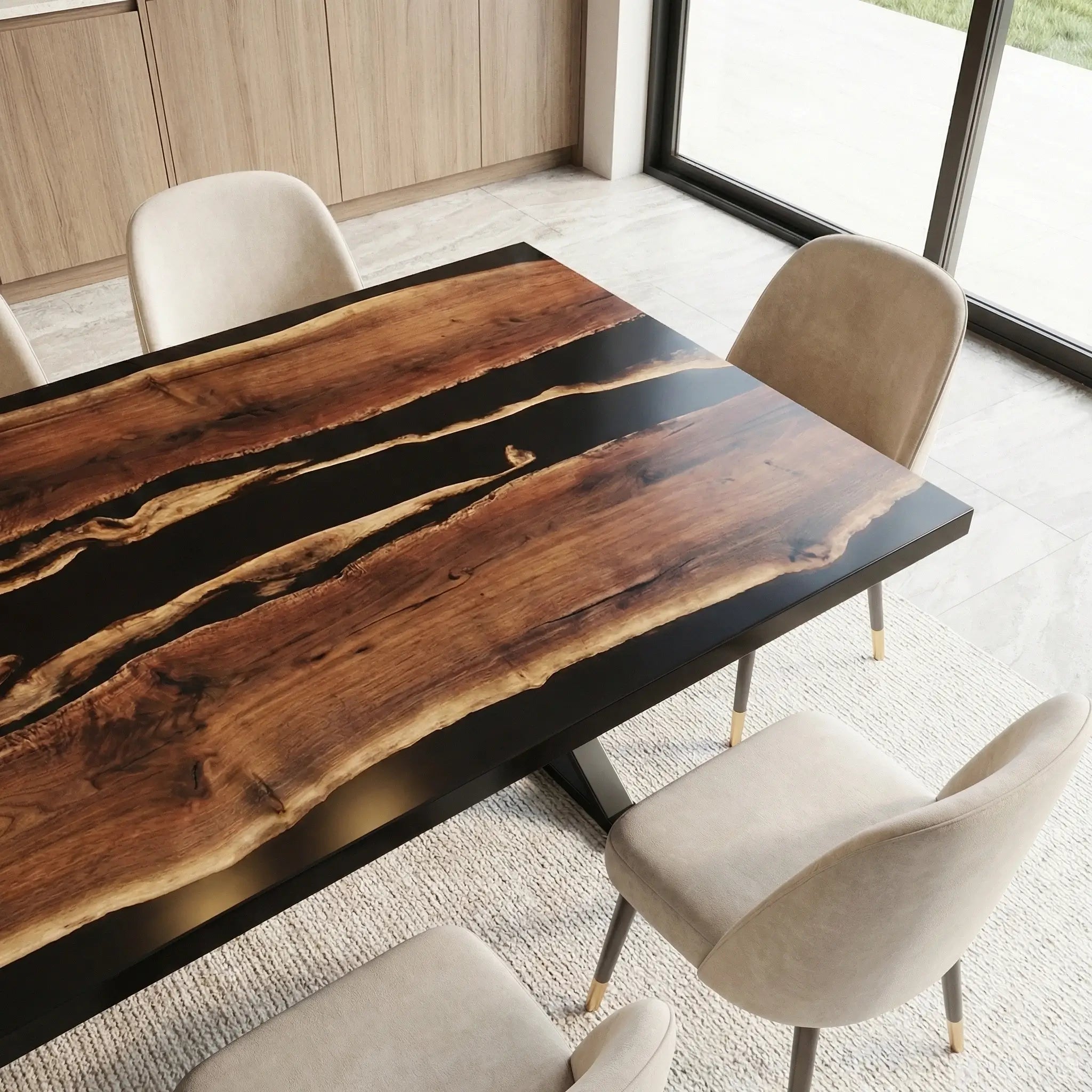 Custom-Black-Walnut-Epoxy-Resin-River-Table-Black-Resin-ZLT-52-21