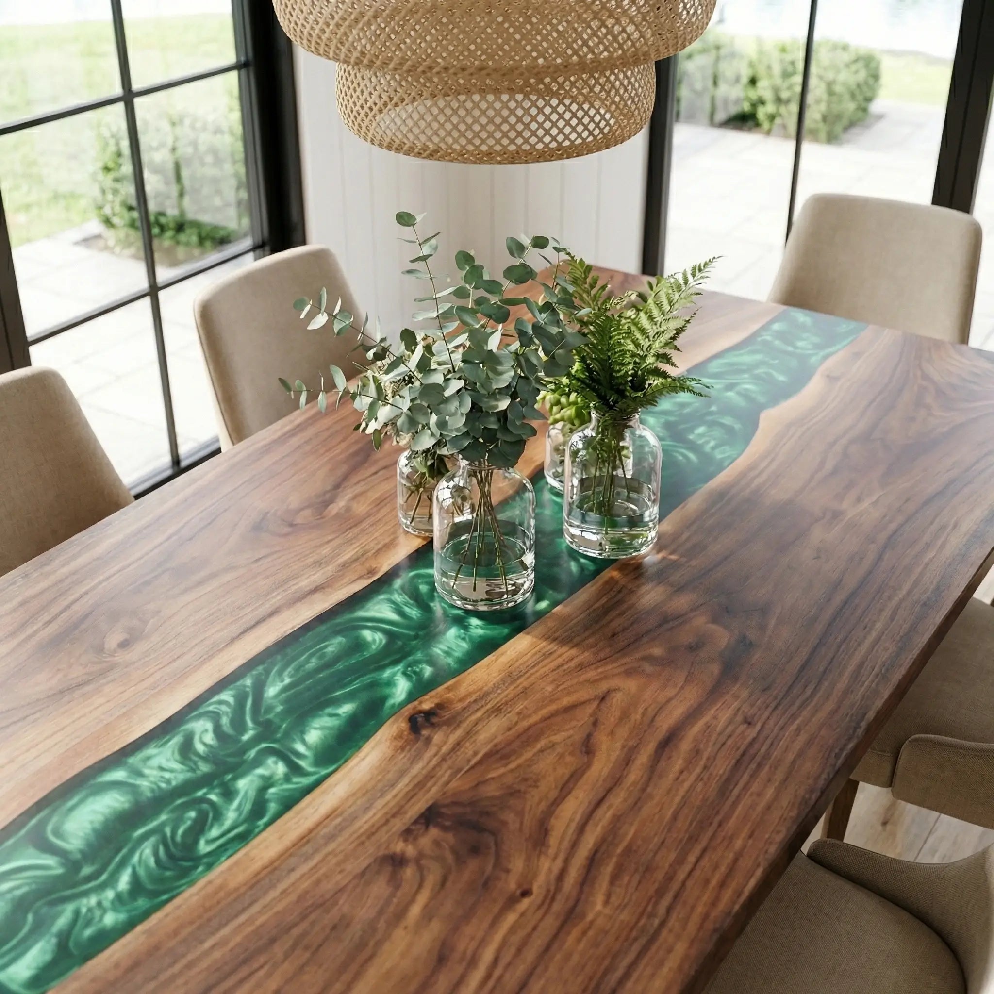 Custom-Black-Walnut-Epoxy-Resin-River-Table-Blue-Resin-BRT-38-22