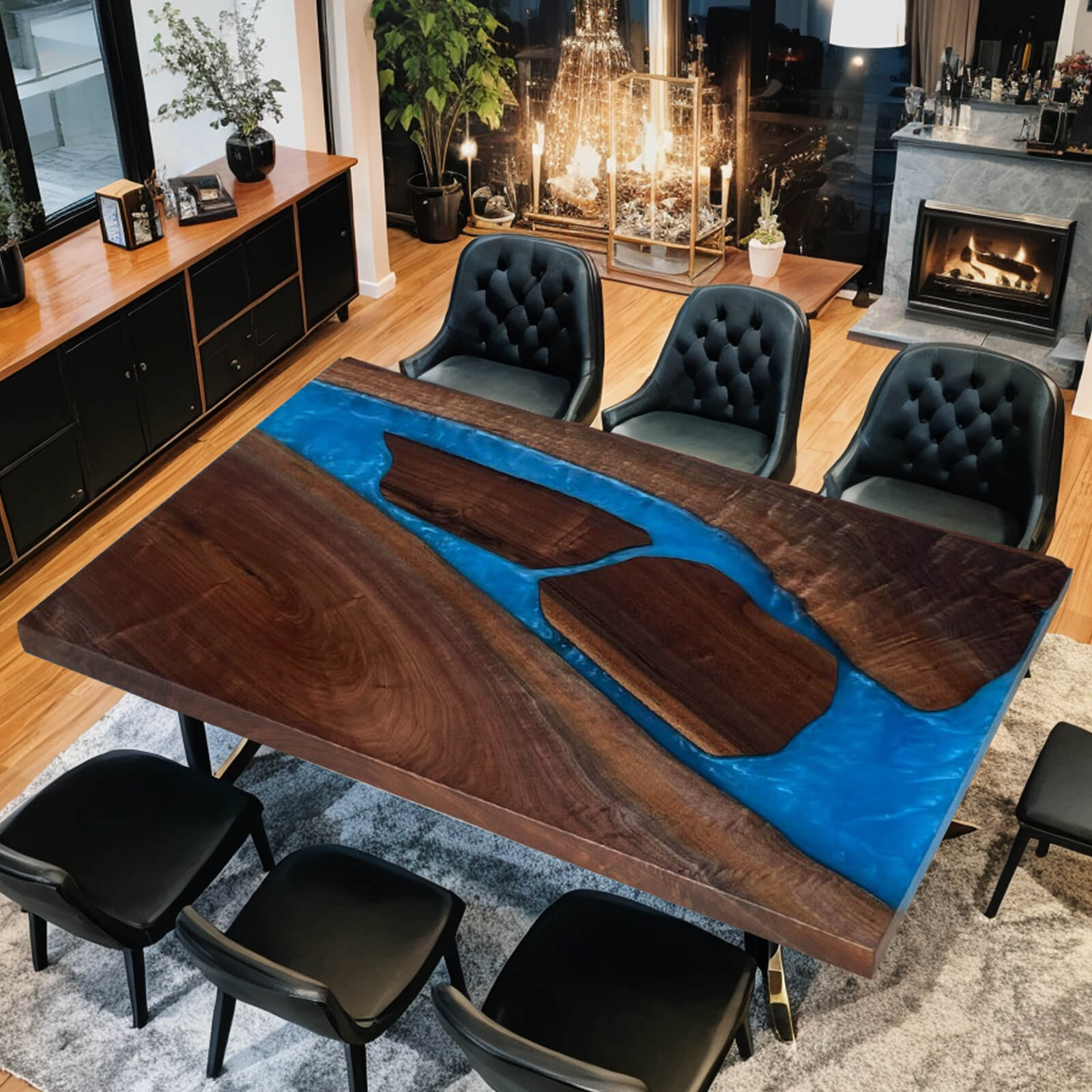 custom-black-walnut-epoxy-resin-river-table-blue-resin-erx-73-9