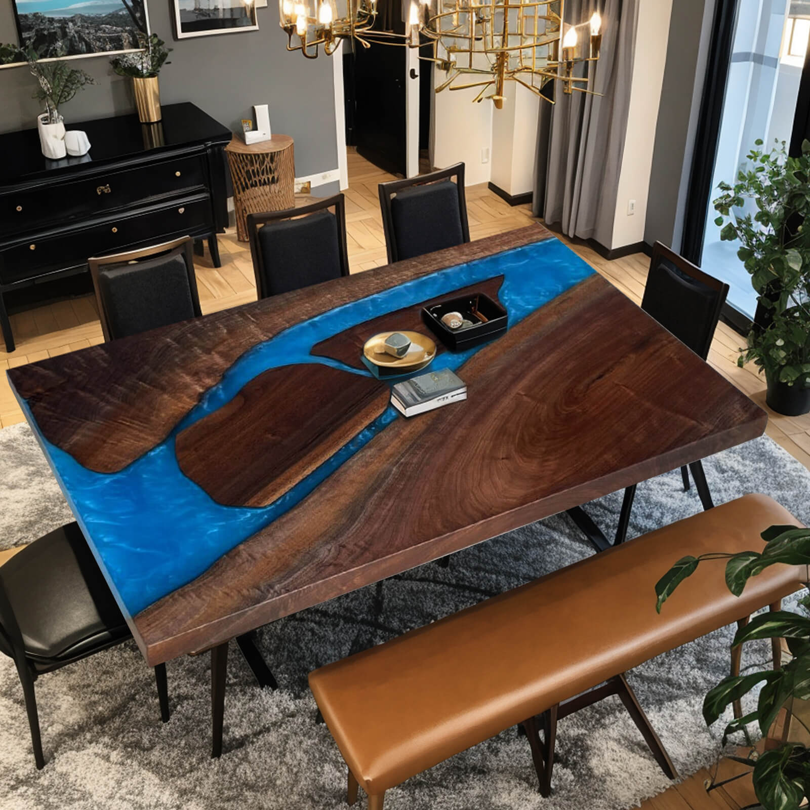 custom-black-walnut-epoxy-resin-river-table-blue-resin-erx-73-57