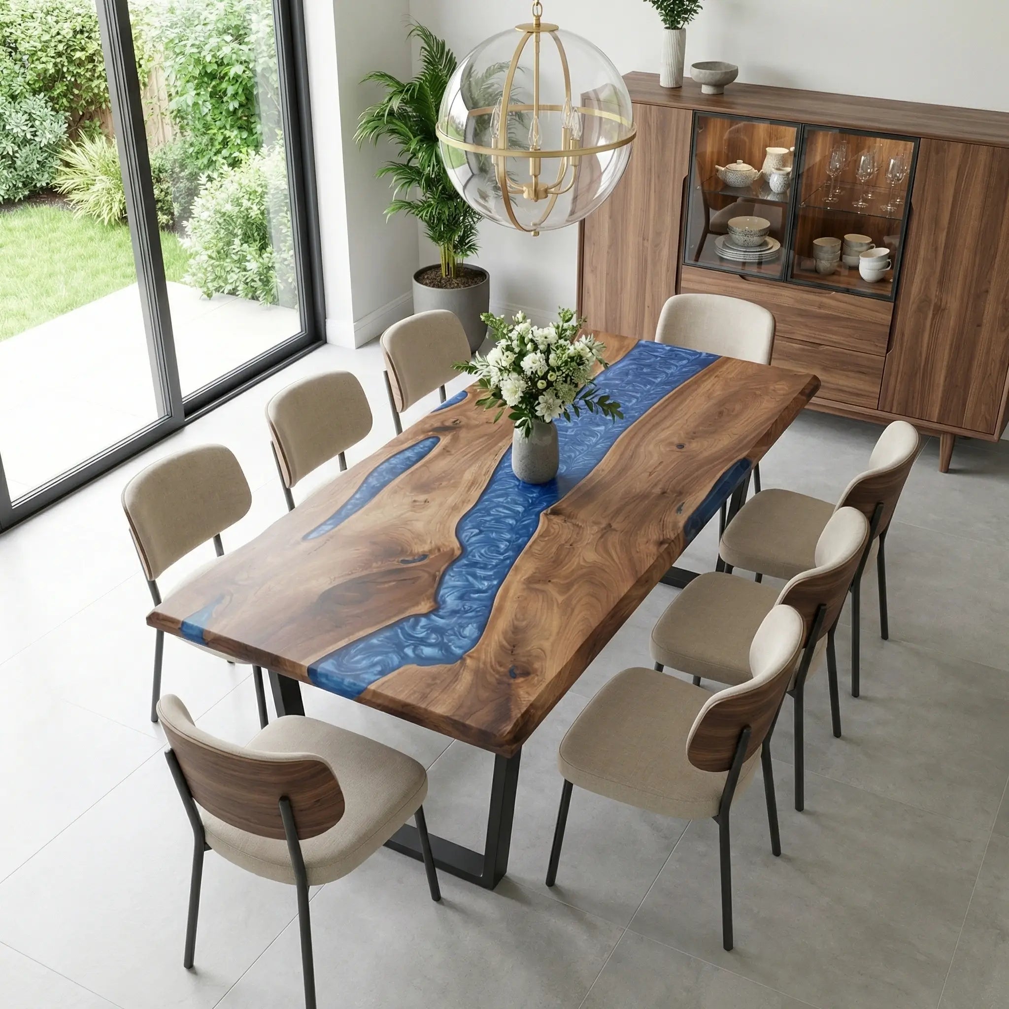 Custom-Black-Walnut-Epoxy-Resin-River-Table-Blue-Resin-ORT-59-19