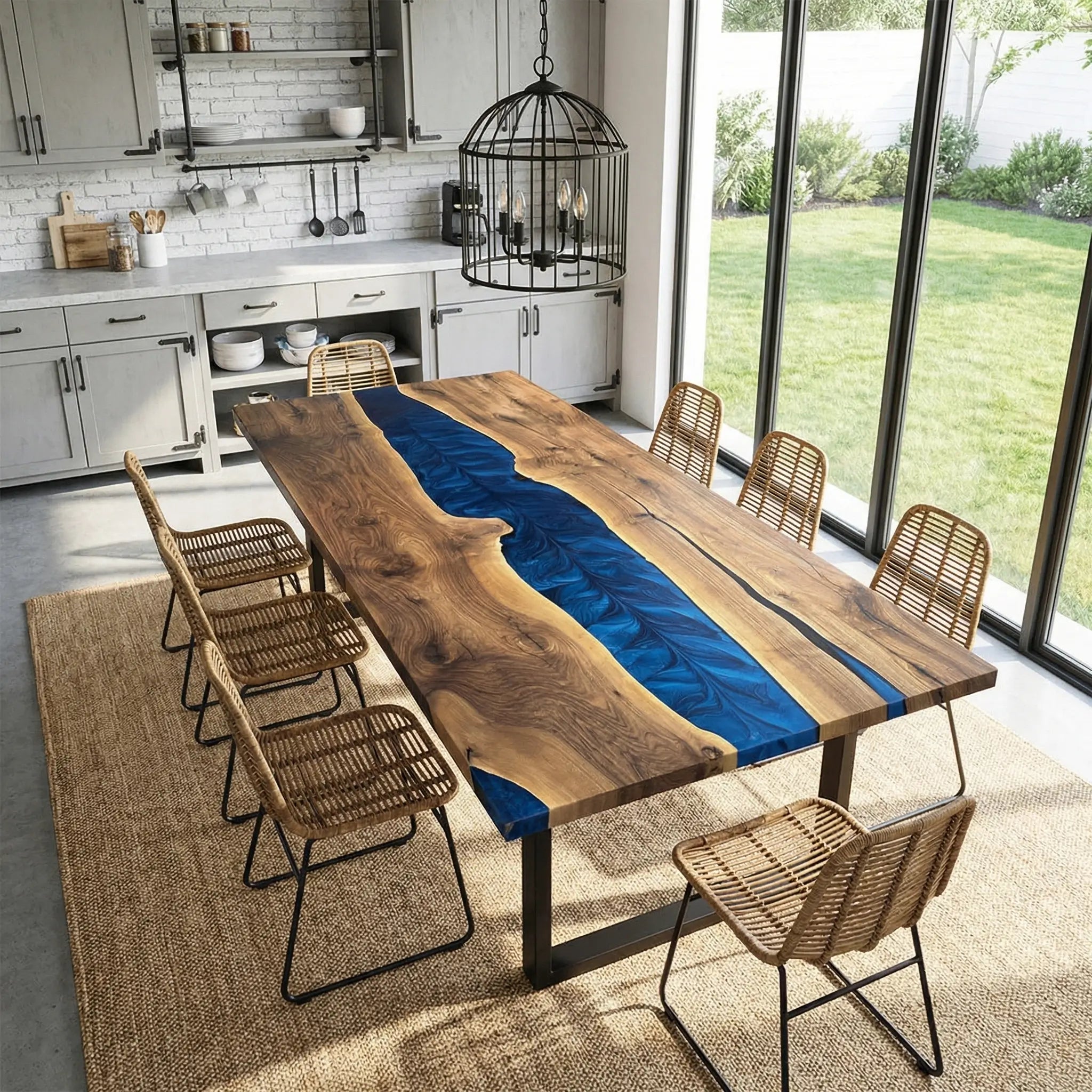 Custom-Black-Walnut-Epoxy-Resin-River-Table-Blue-Waves-ORT-29-21