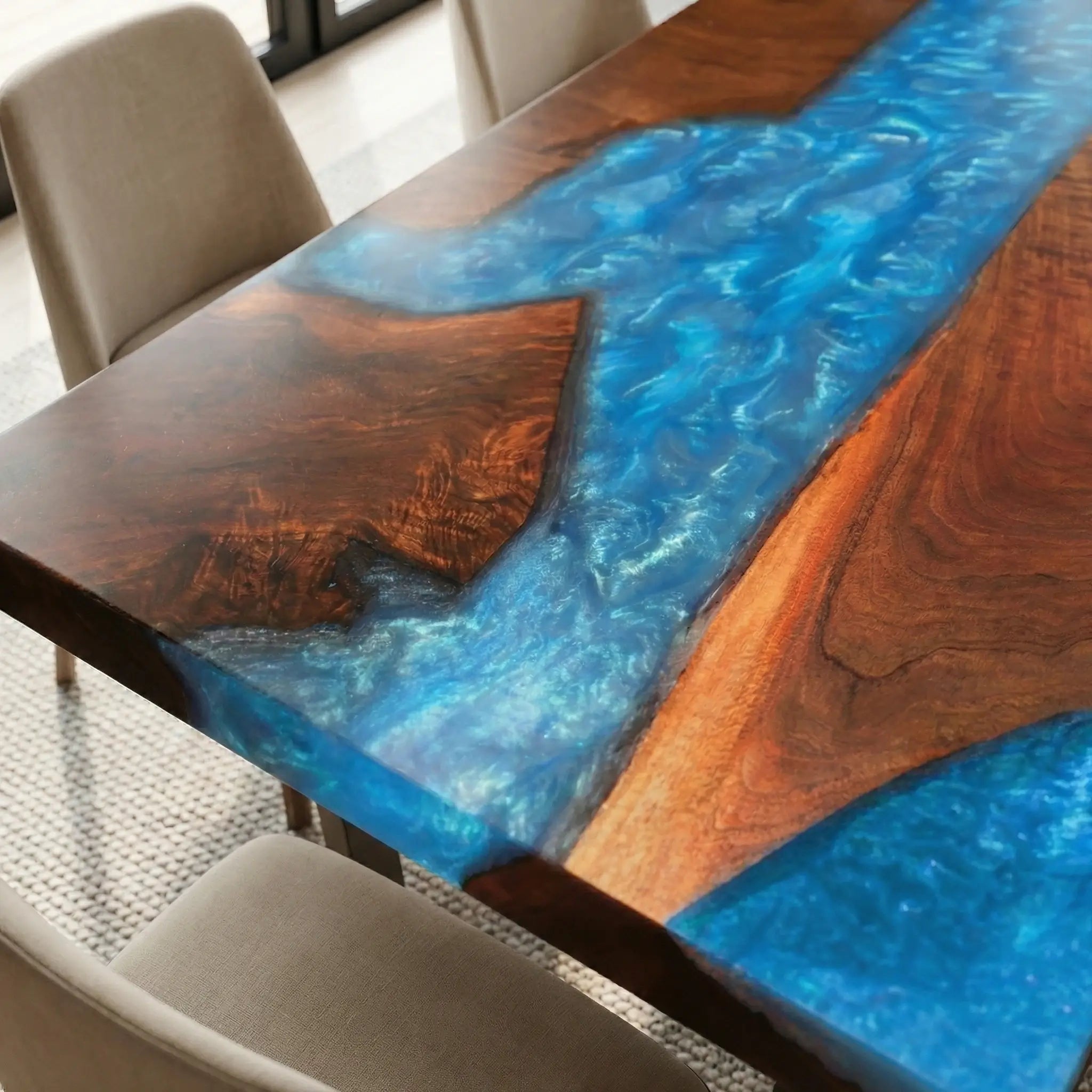 Custom-Black-Walnut-Epoxy-Resin-River-Table-Blue-Waves-ZRT-57-20