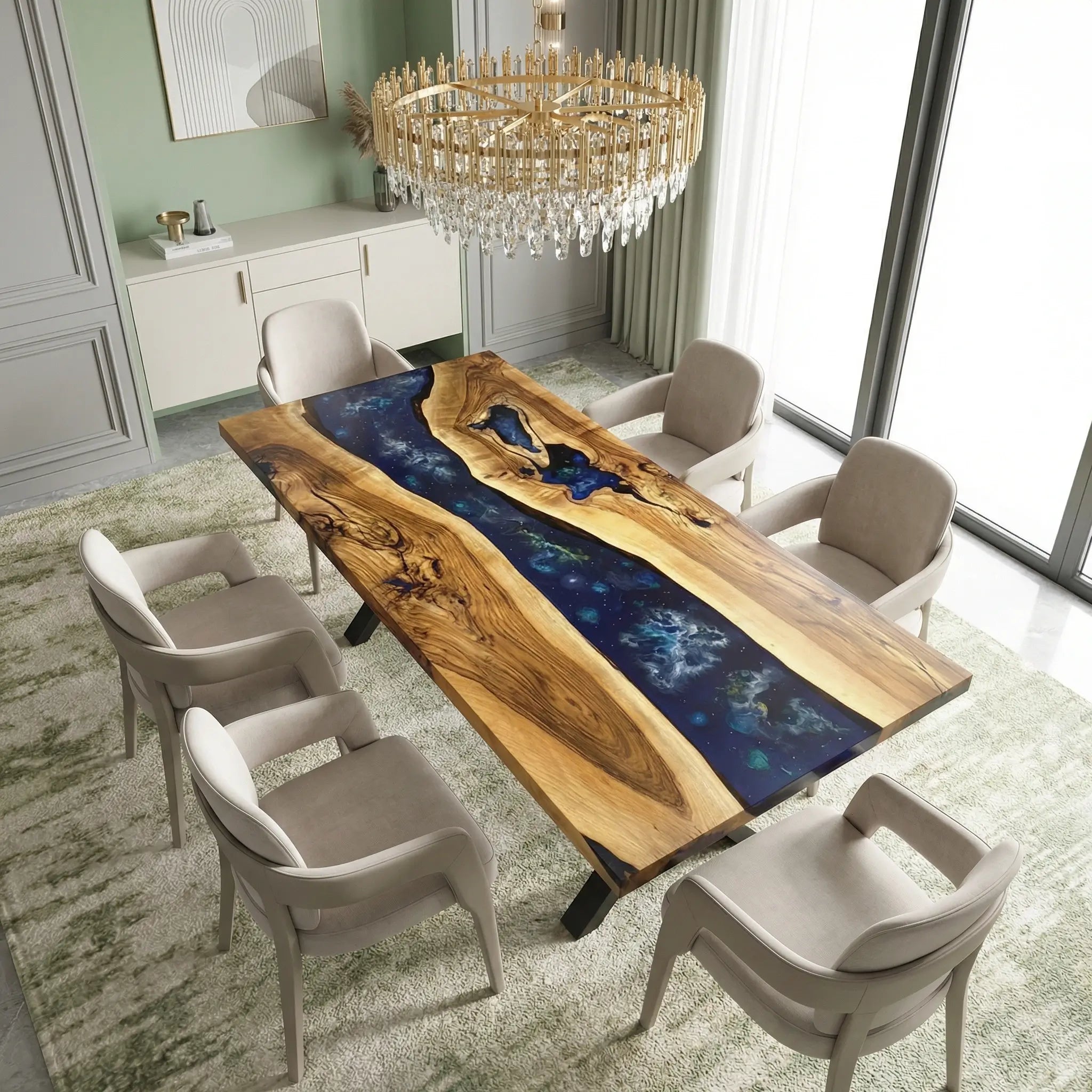 Custom-Black-Walnut-Epoxy-Resin-River-Table-Blue-XRT-72-23