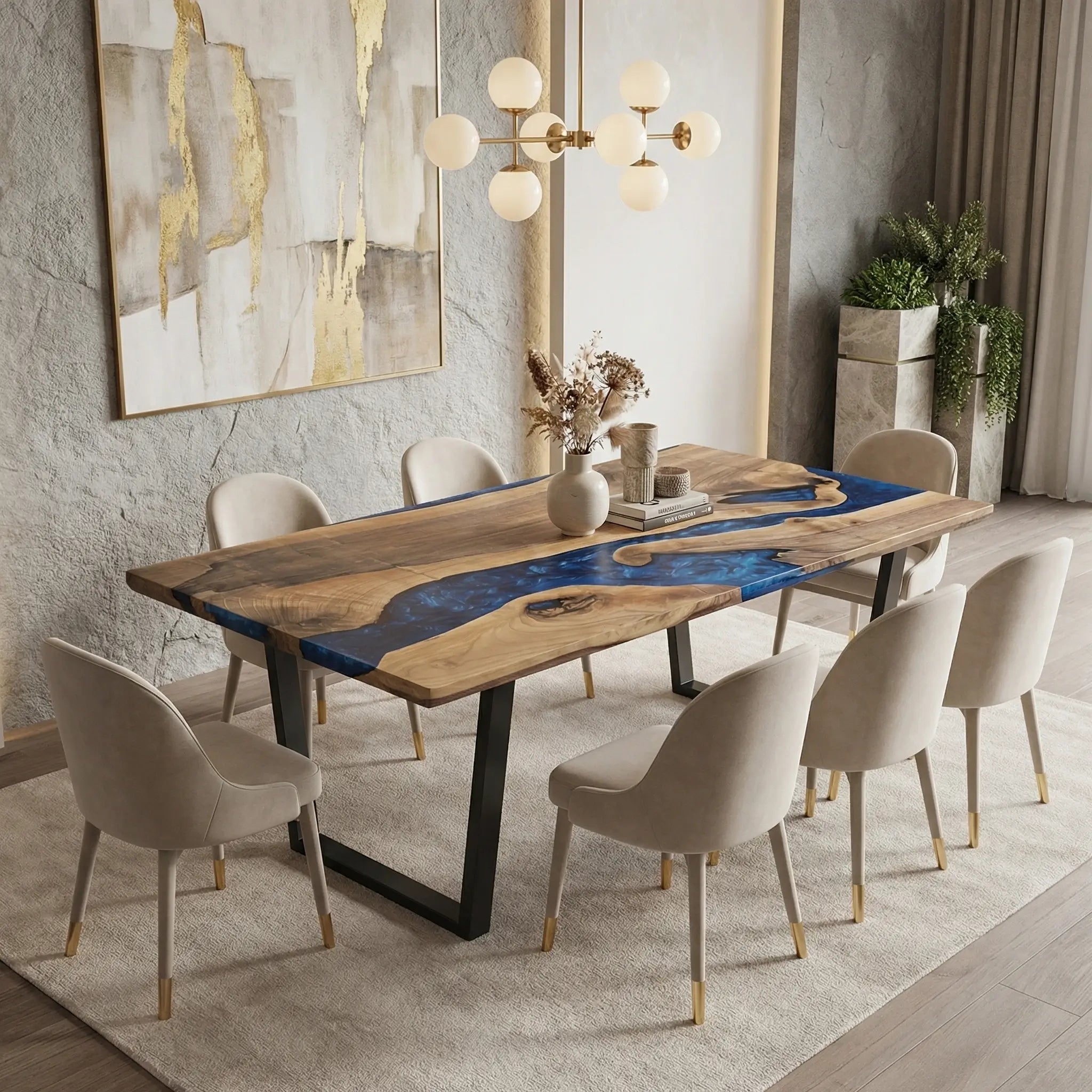 Custom-Black-Walnut-Epoxy-Resin-River-Table-Blue-ZRT-54-18
