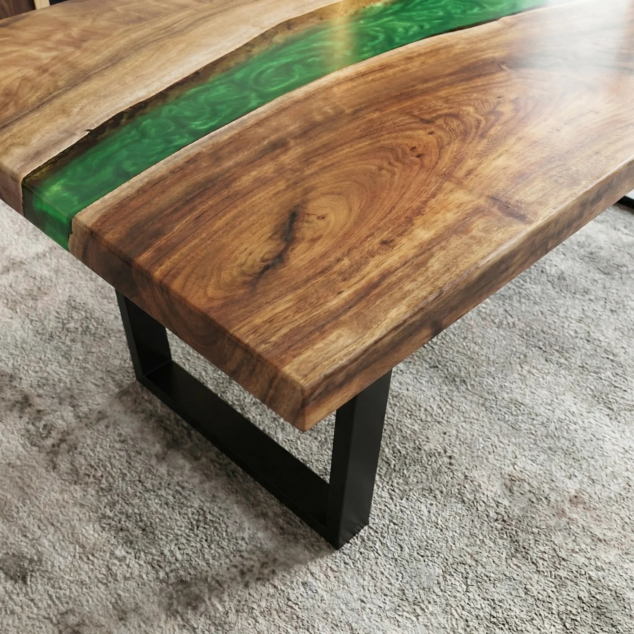 Custom-Black-Walnut-Epoxy-Resin-River-Table-Green-Pearl-QRT-57-20