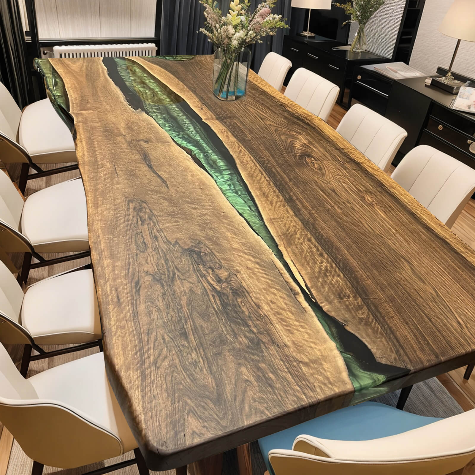 custom-black-walnut-epoxy-resin-river-table-green-resin-arx-54-97