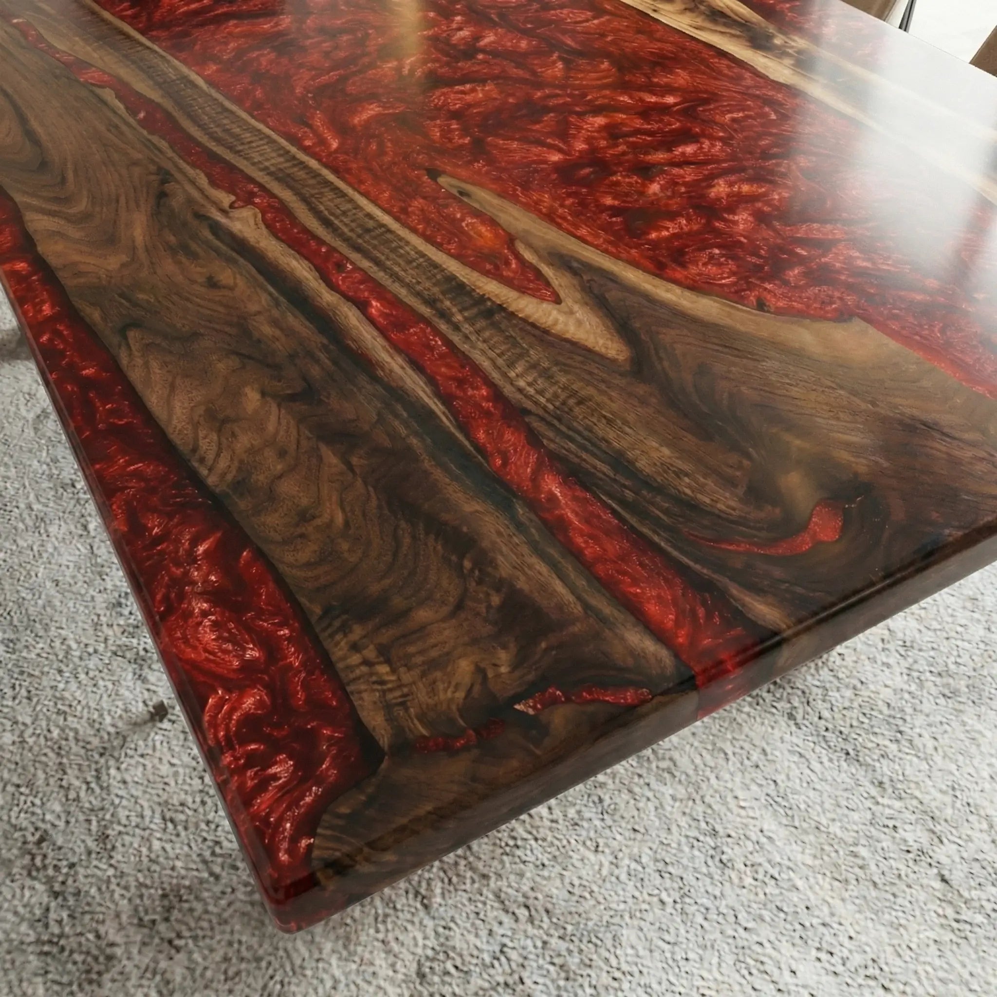 Custom-Black-Walnut-Epoxy-Resin-River-Table-Red-Resin-BRT-48-20