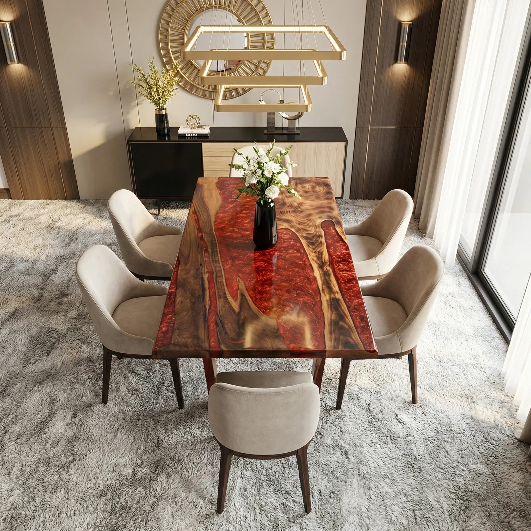 Custom-Black-Walnut-Epoxy-Resin-River-Table-Red-Resin-BRT-48-23