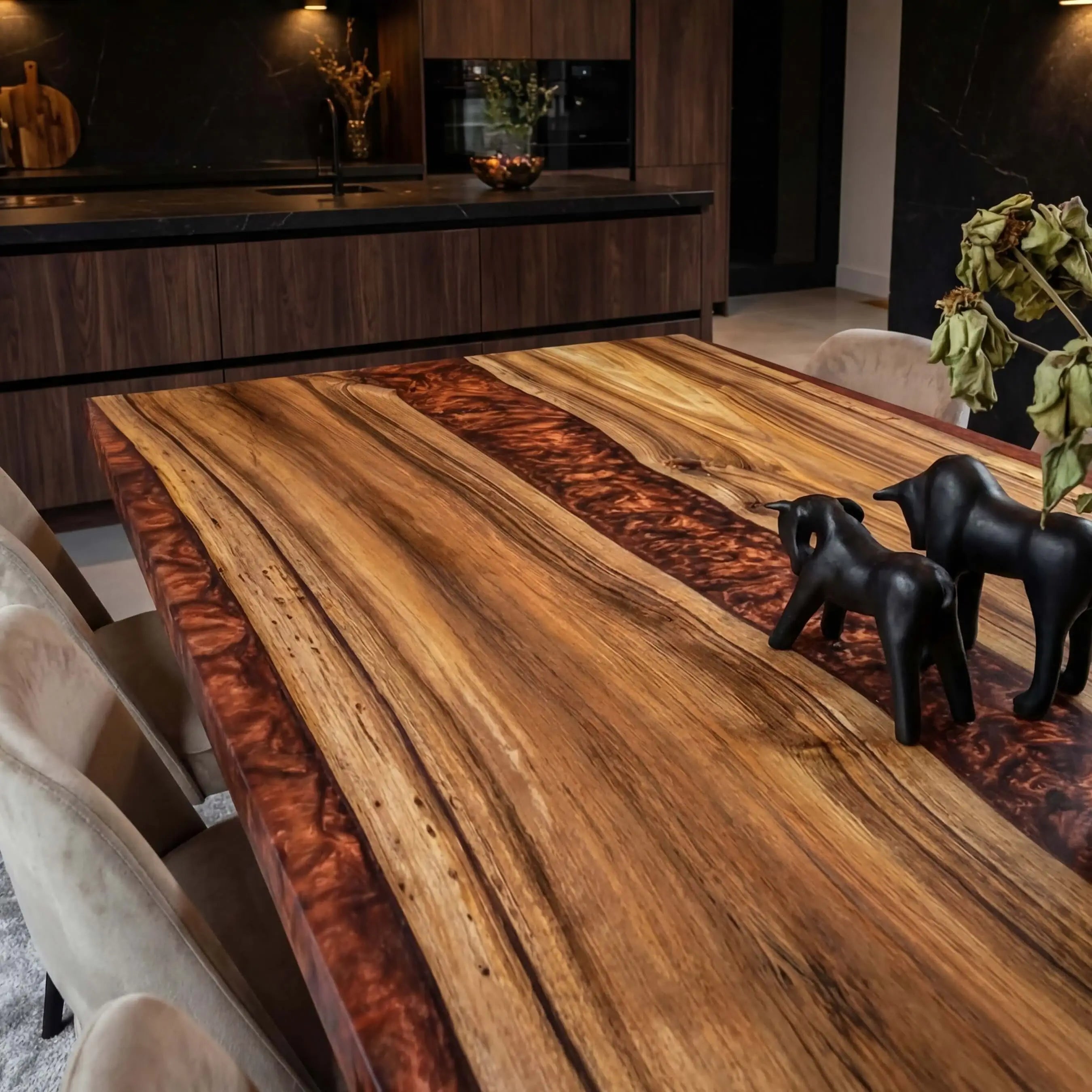 Custom-Black-Walnut-Epoxy-Resin-River-Table-Red-Resin-BZT-93-20