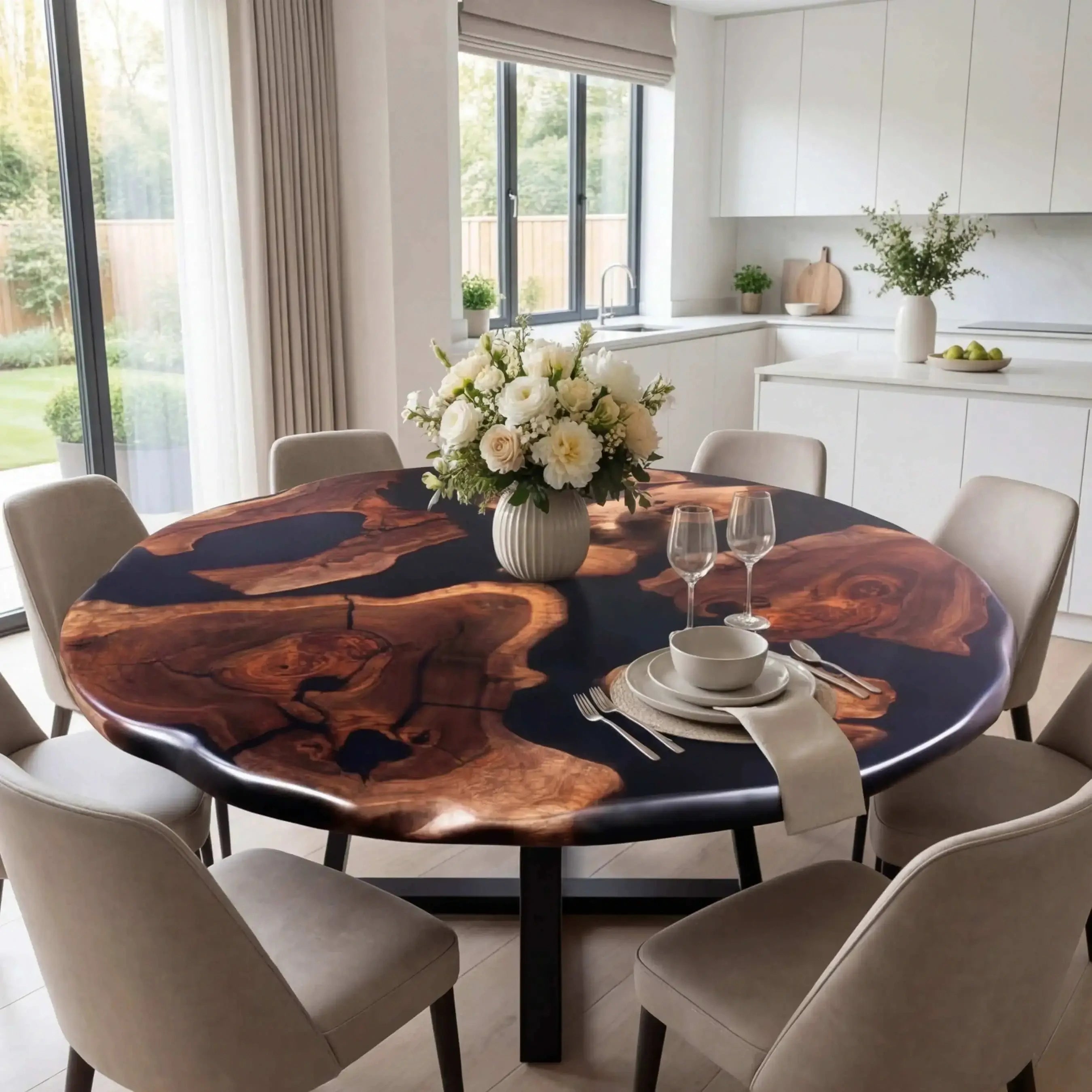 Custom-Black-Walnut-Epoxy-Resin-Round-Coffee-Table-Black-Resin-ORT-87-22