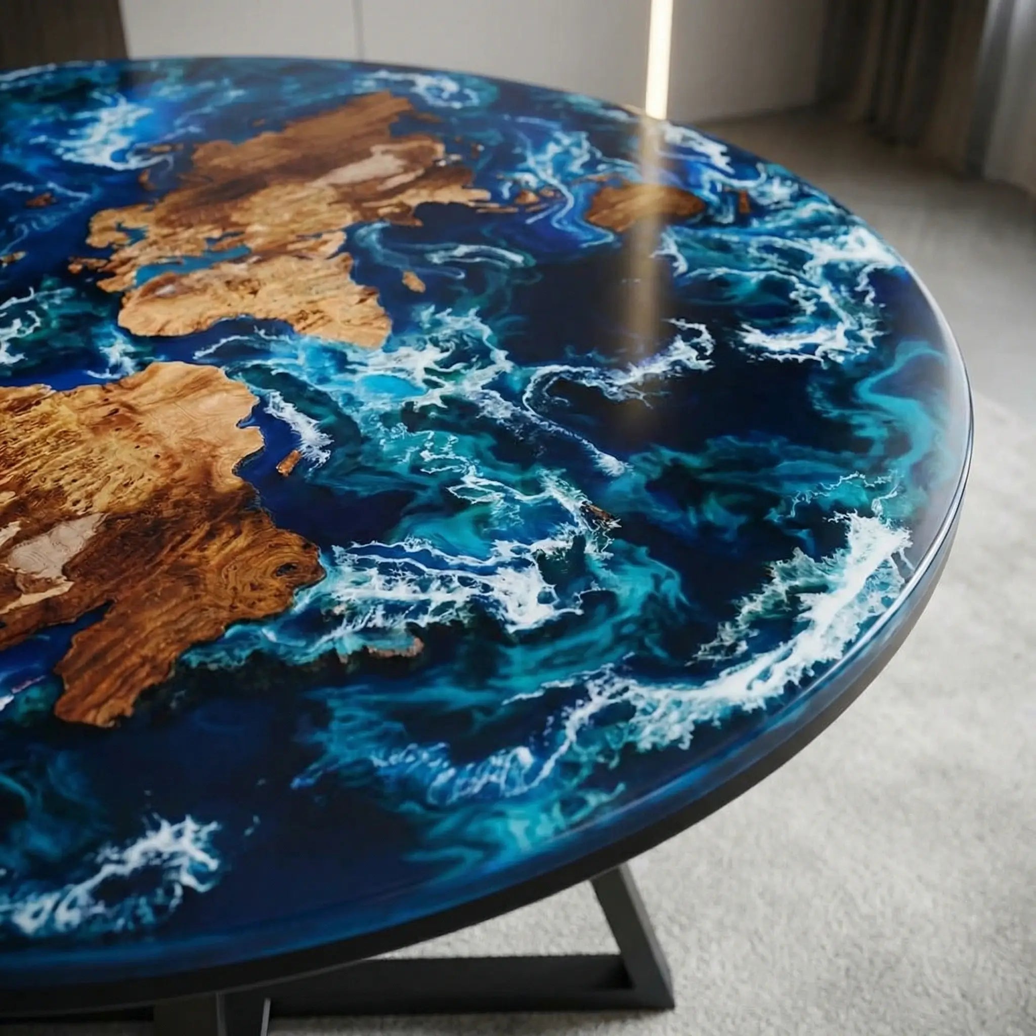 Custom-Black-Walnut-Epoxy-Resin-Round-Coffee-Table-Blue-Waves-ERX-56-22