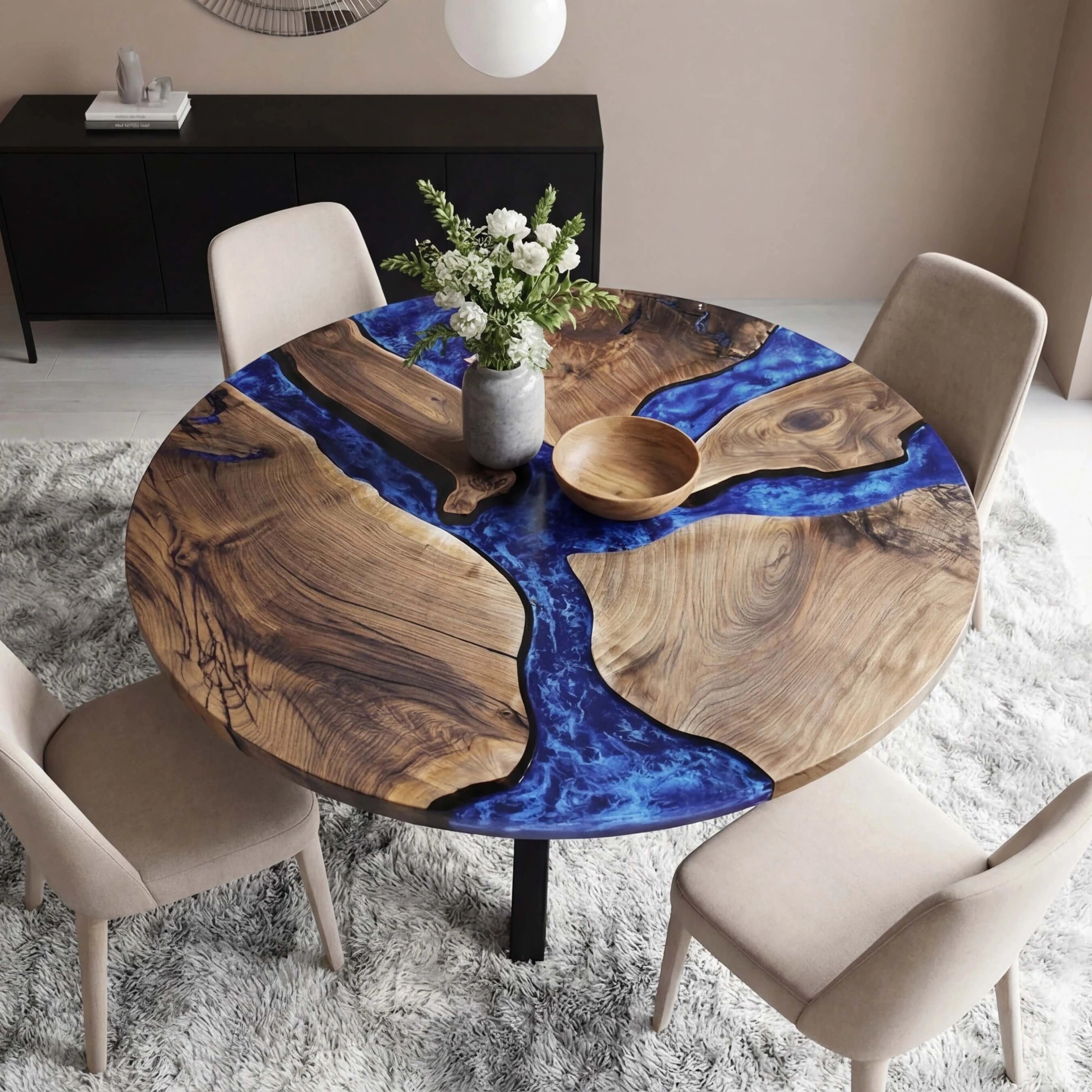 Custom-Black-Walnut-Epoxy-Resin-Round-Coffee-Table-Blue-Waves-ORT-29-18