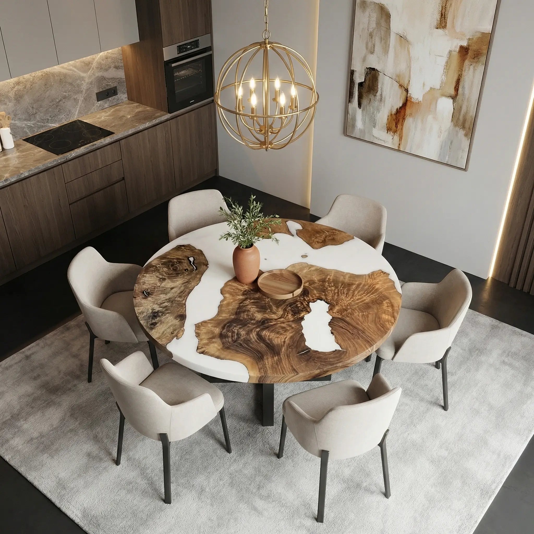 Custom-Black-Walnut-Epoxy-Resin-Round-Coffee-Table-White-Resin-ORT-21-20