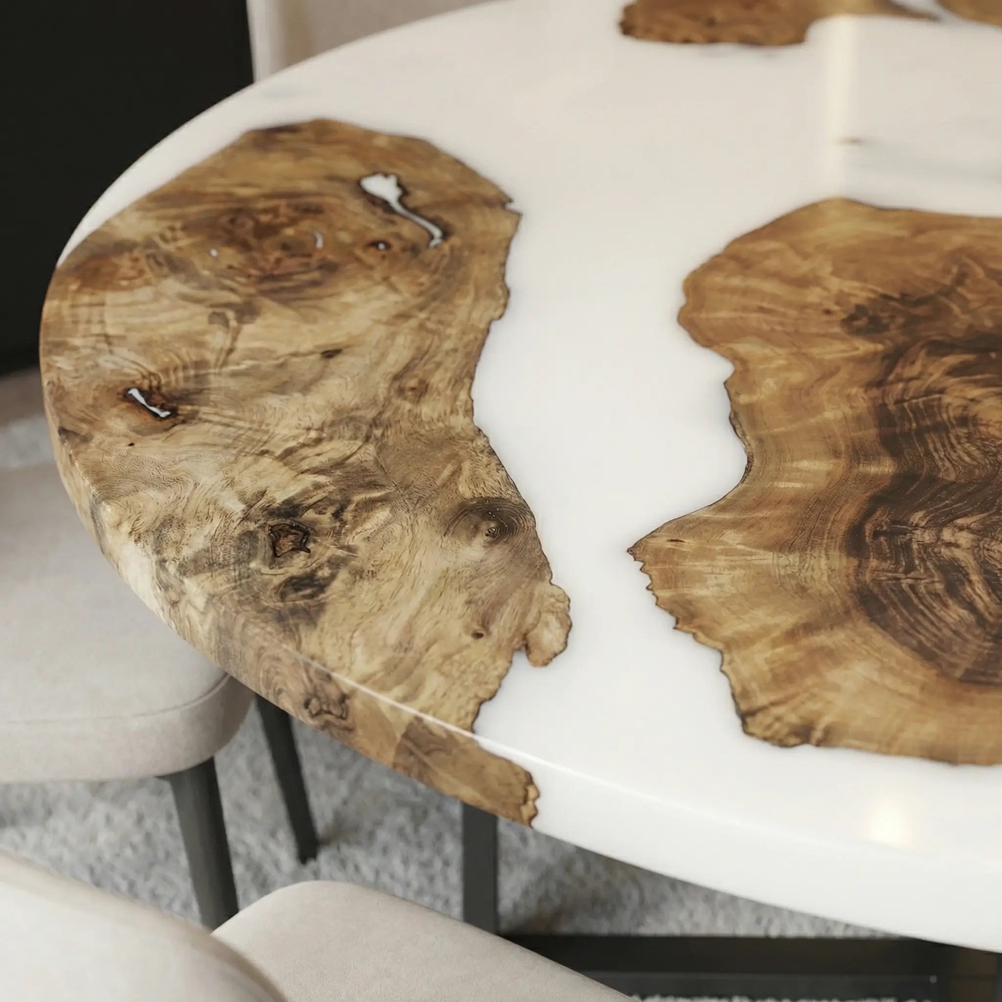 Custom-Black-Walnut-Epoxy-Resin-Round-Coffee-Table-White-Resin-ORT-21-22
