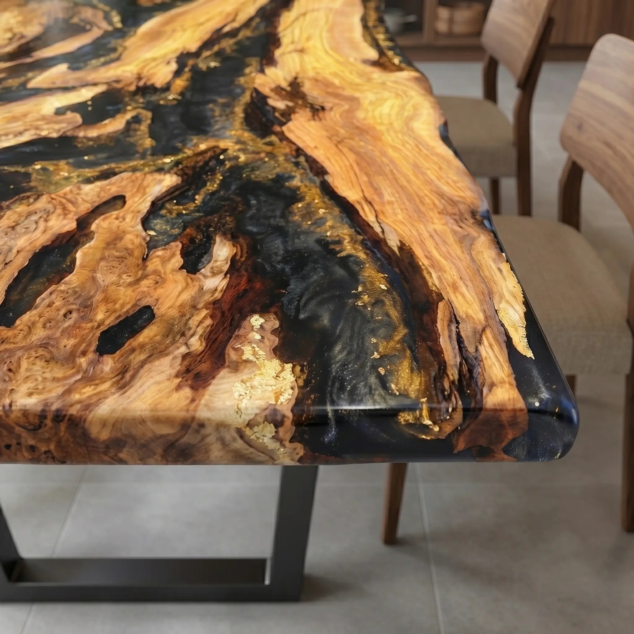 Custom-Olive-Epoxy-Resin-River-Table-Black-Gold-ERT-47-20