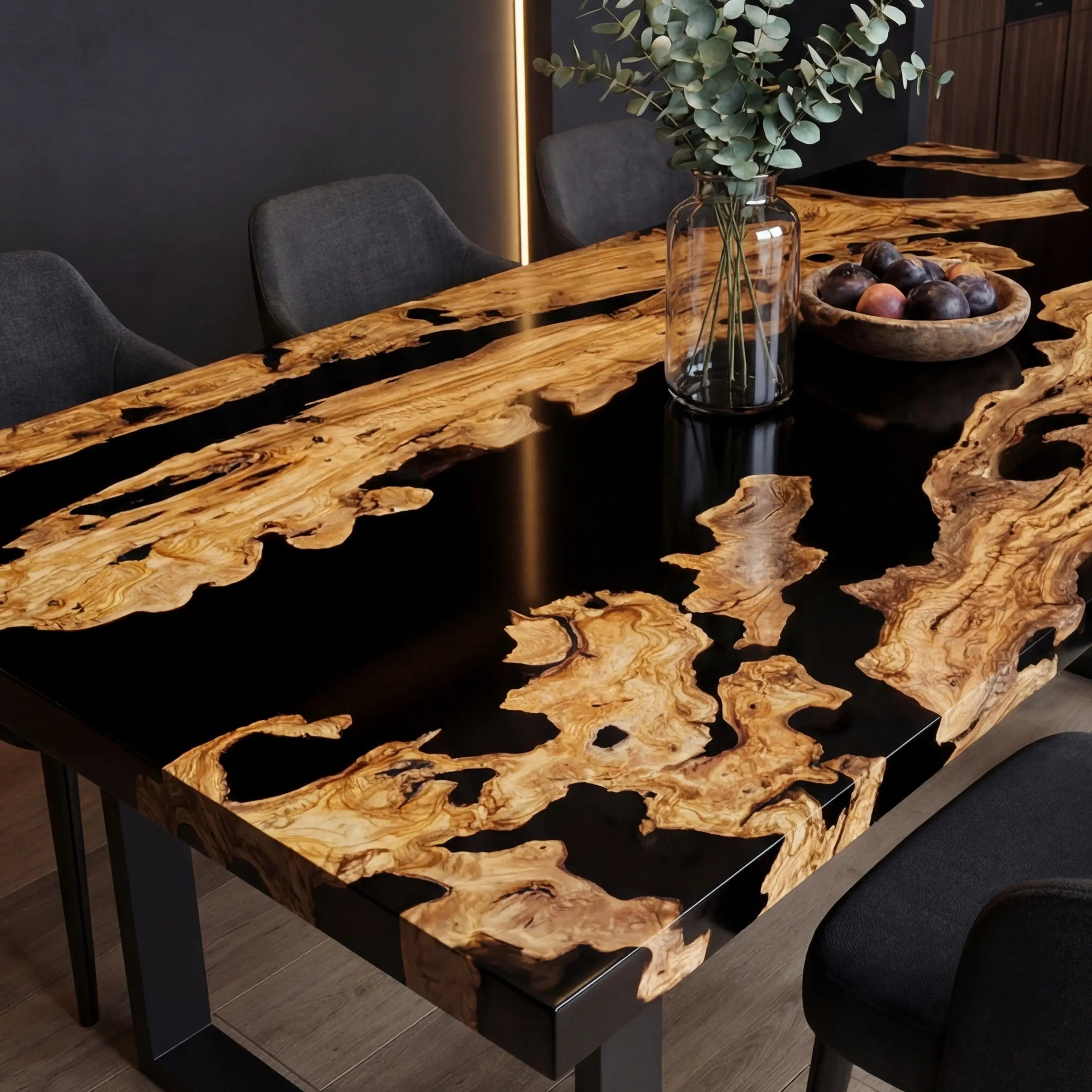 Custom-Olive-Epoxy-Resin-River-Table-Black-Resin-ERT-66-21
