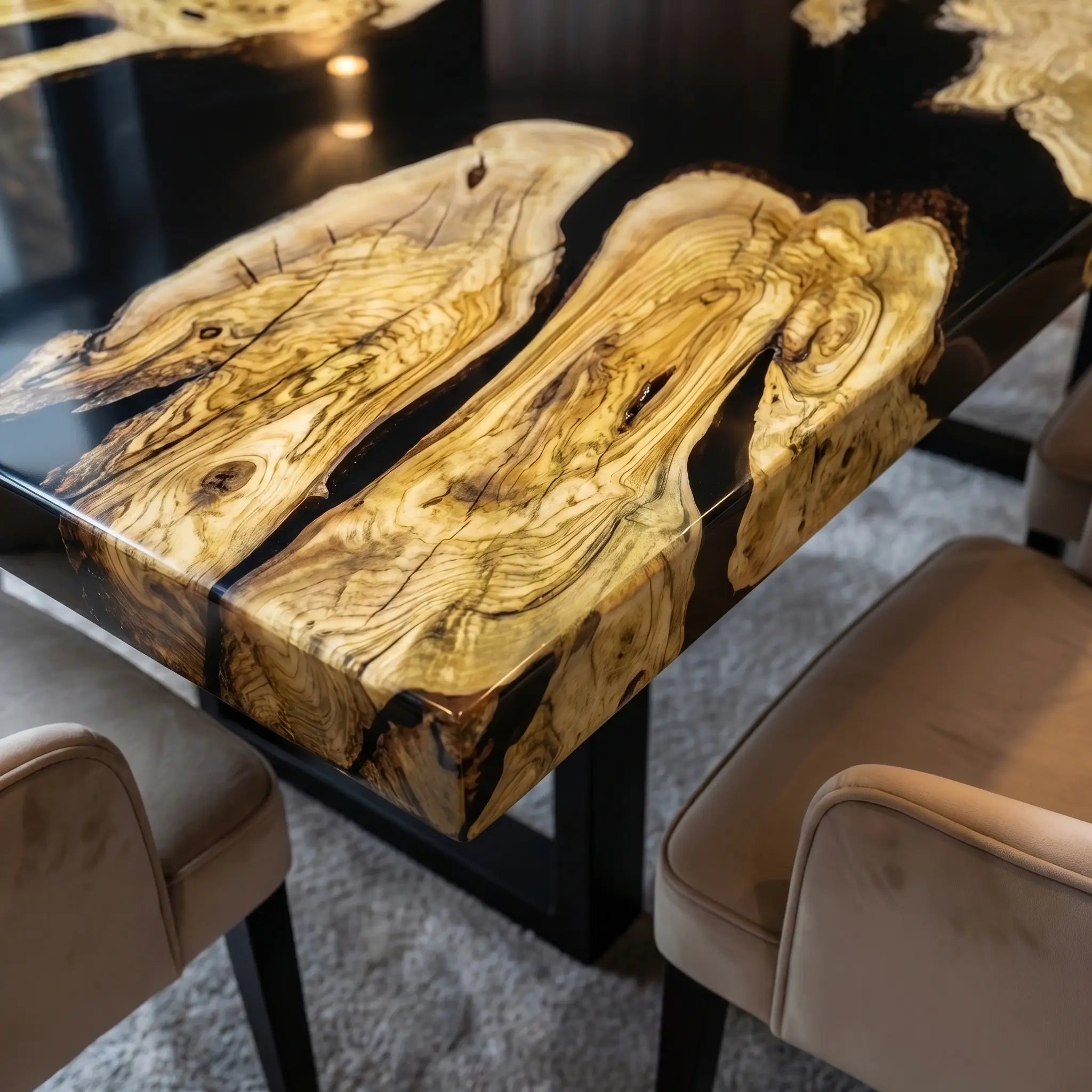 Custom-Olive-Epoxy-Resin-River-Table-Black-Resin-ORT-28-20