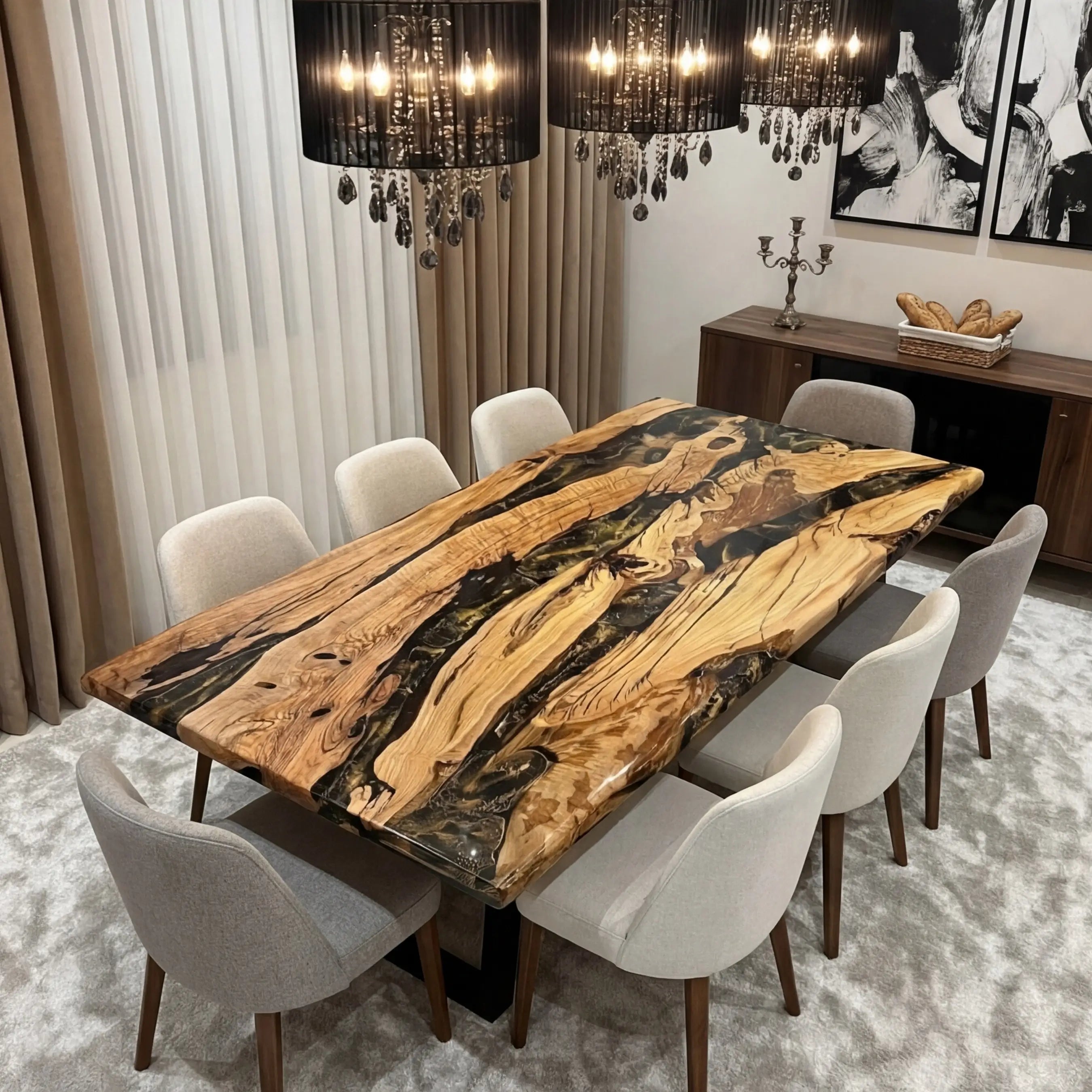 Custom-Olive-Epoxy-Resin-River-Table-Black-Resin-ORT-54-20