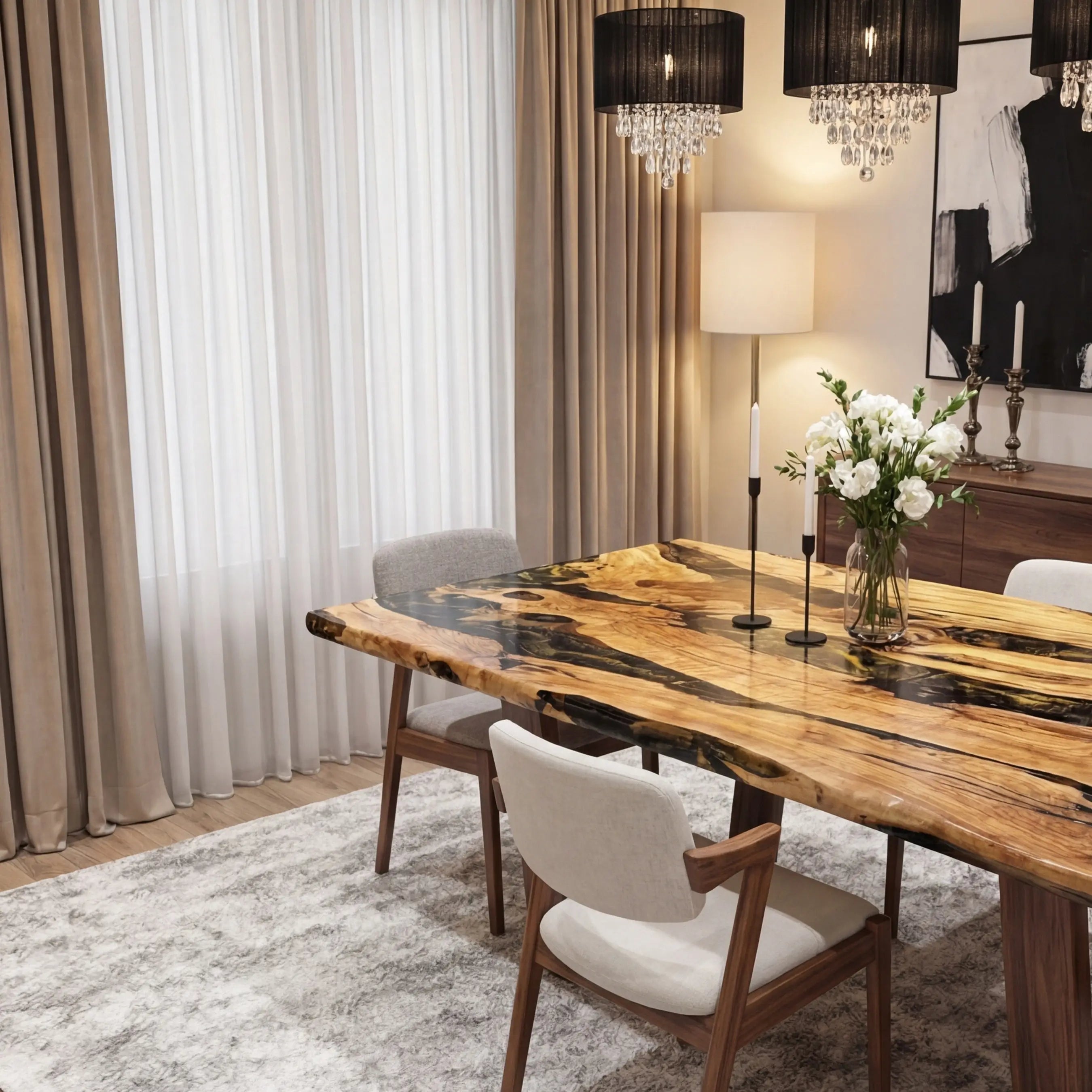 Custom-Olive-Epoxy-Resin-River-Table-Black-Resin-ORT-54-22