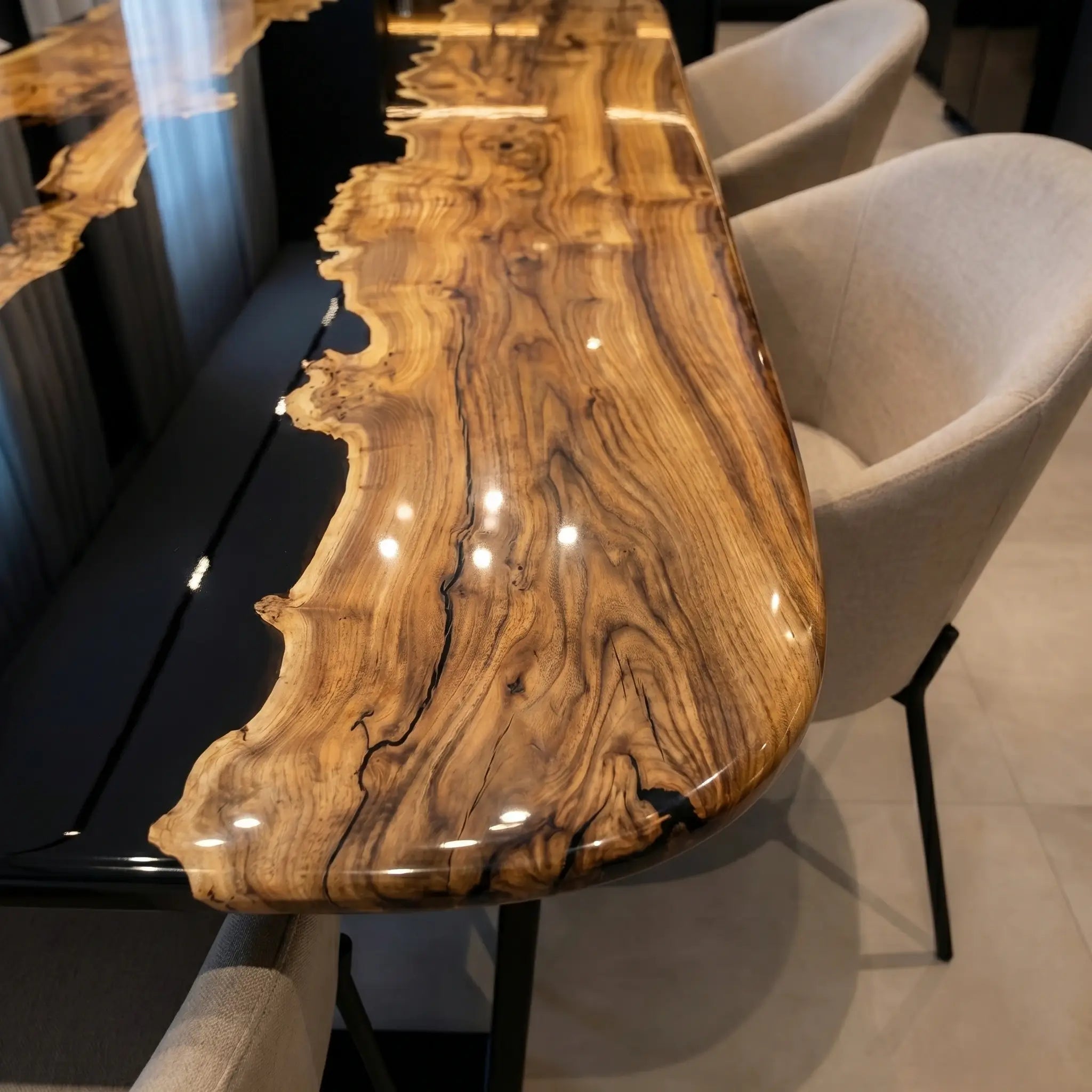 Custom-Olive-Epoxy-Resin-River-Table-Black-Resin-QRT-57-21