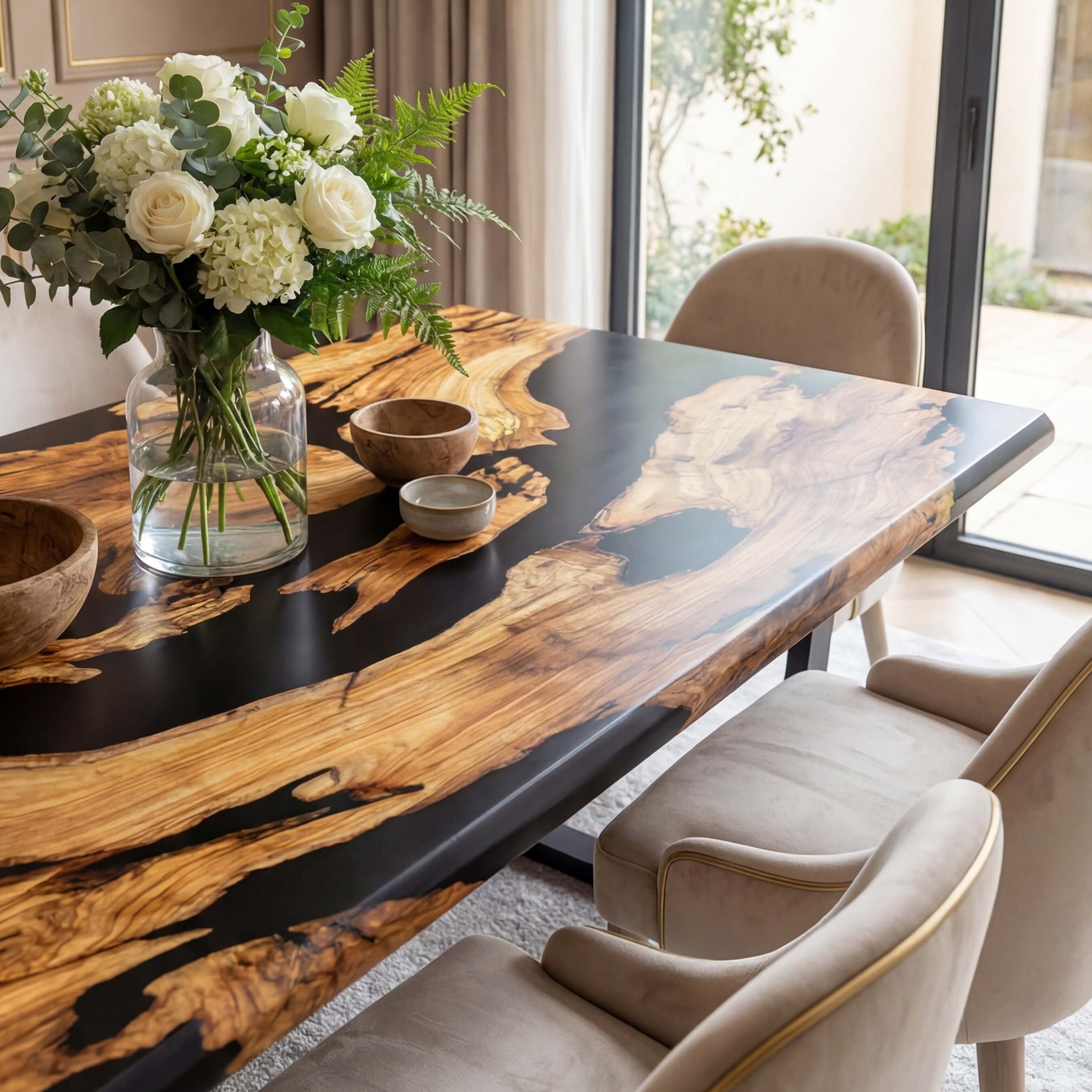 Custom-Olive-Epoxy-Resin-River-Table-Black-Resin-RXT-58-22
