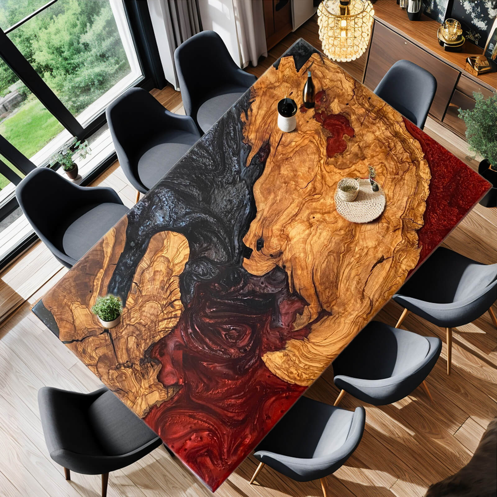 custom-olive-epoxy-resin-river-table-black-with-red-resin-frt-28-58