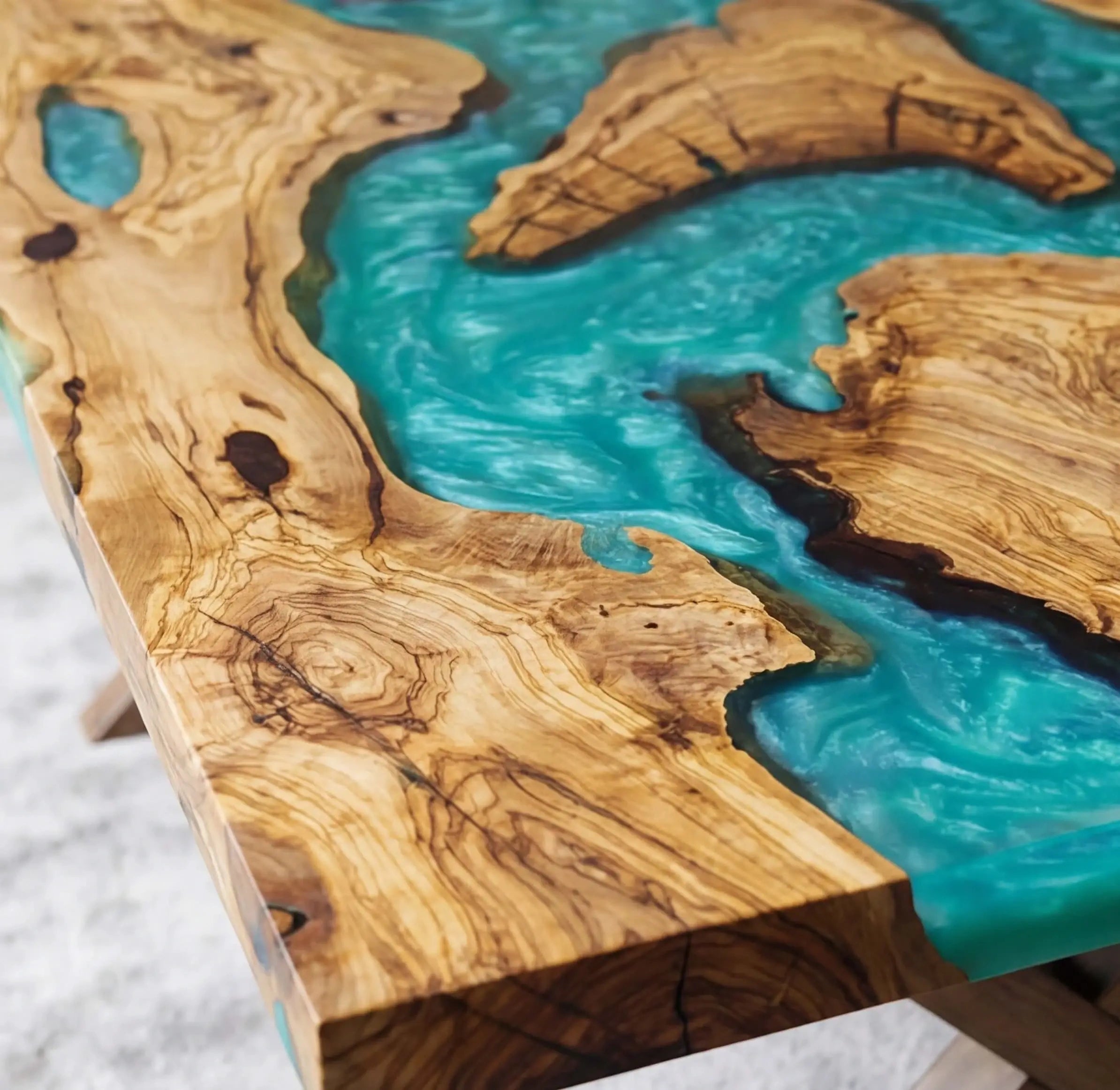 Custom-Olive-Epoxy-Resin-River-Table-Blue-Pearl-ORT-47-21