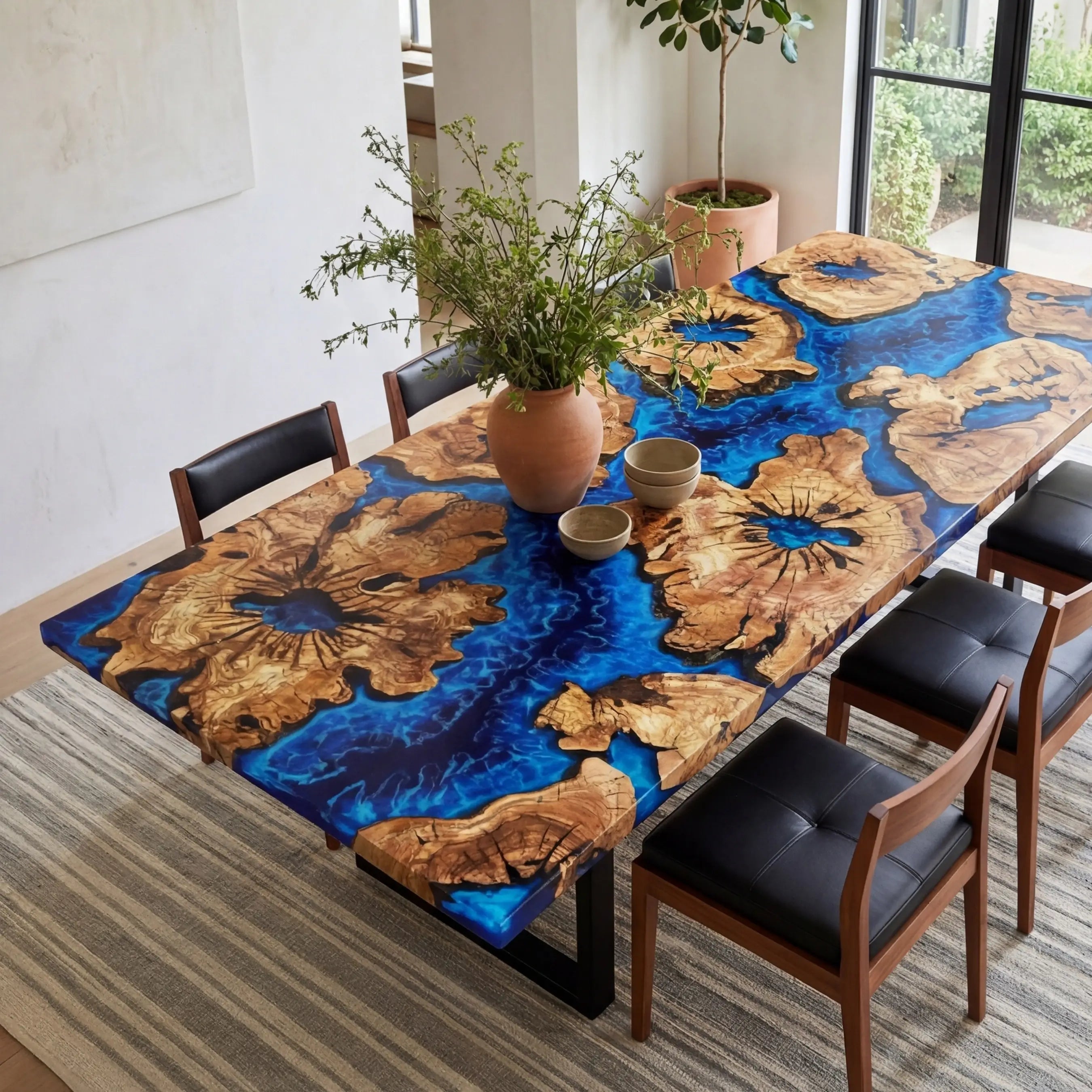 Custom-Olive-Epoxy-Resin-River-Table-Blue-Waves-ERT-56-19